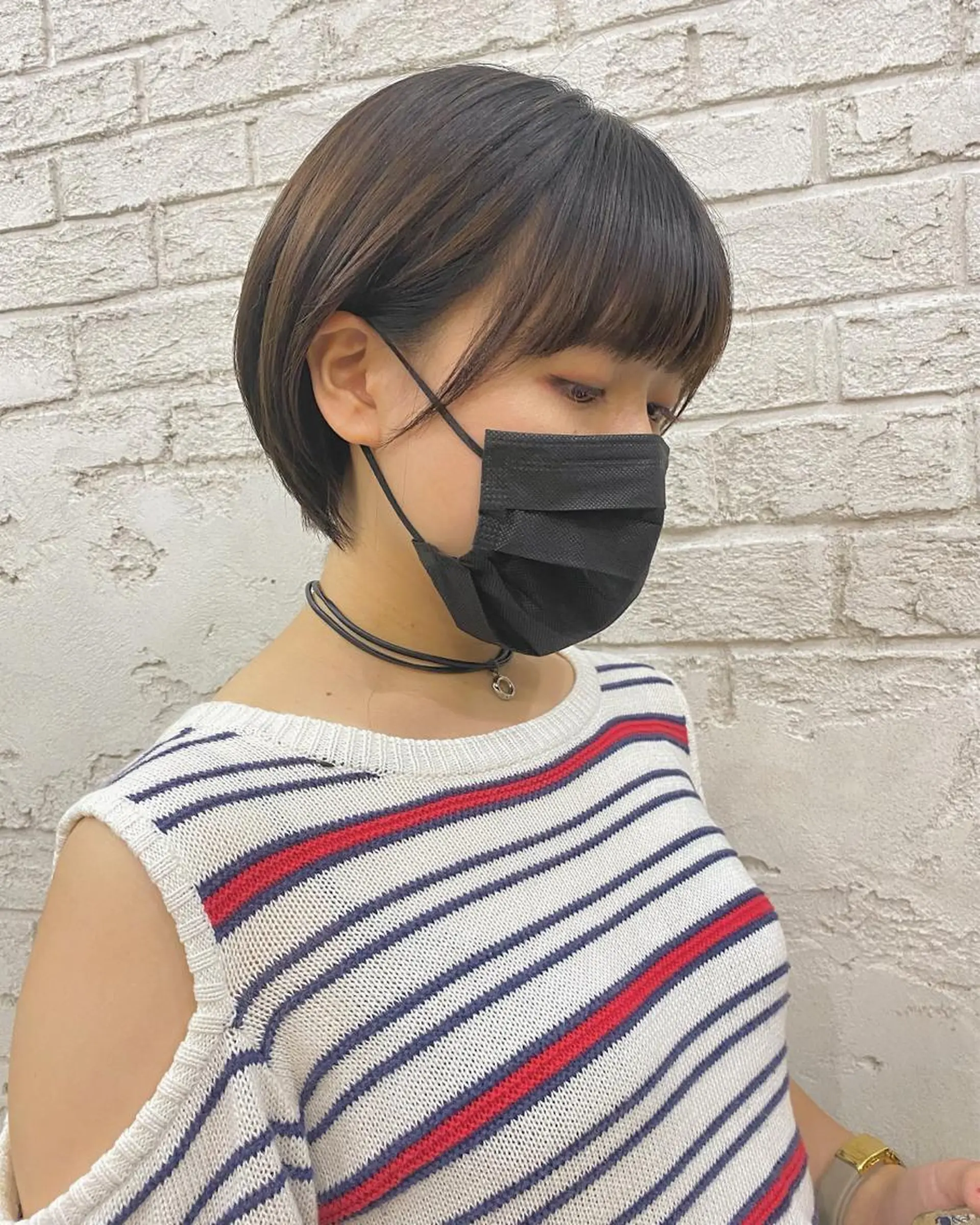 ショート カラー カット 小顔カット/艶 カラー特化♡MIHOのヘアスタイル