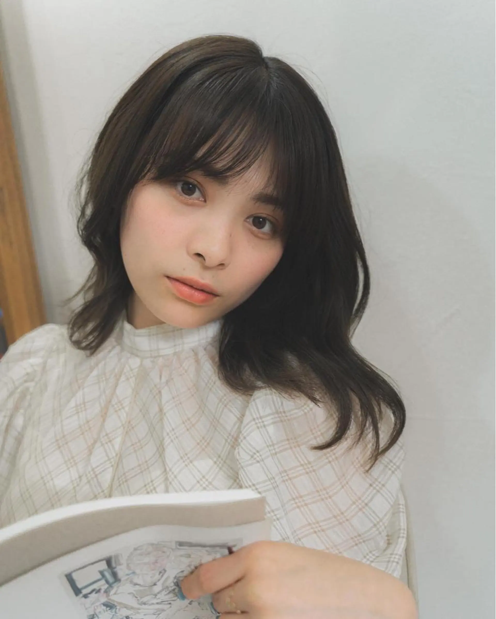 ミディアム 矢口 嵩人のヘアスタイル