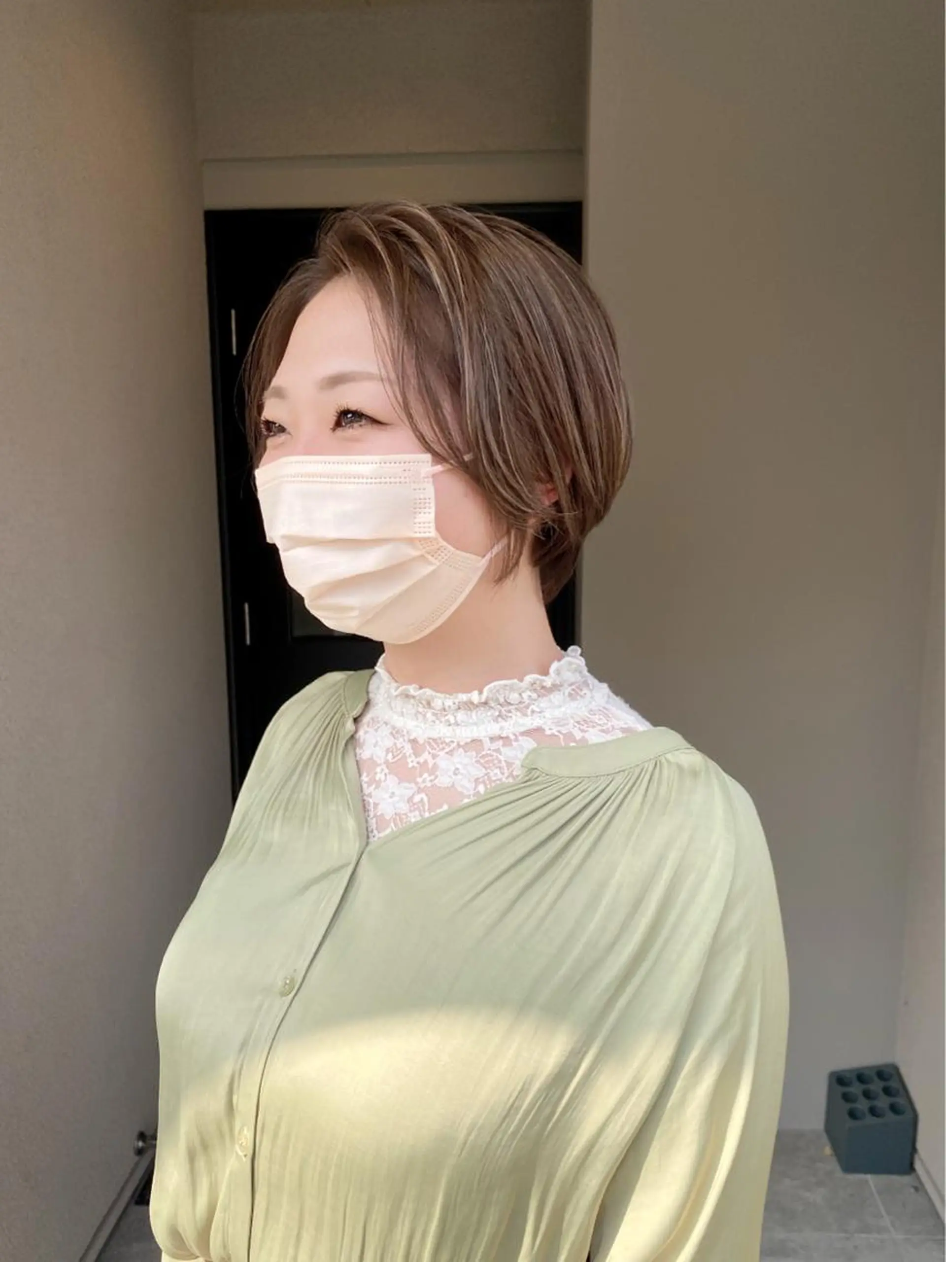 ショート HEDI　美谷添 貫太のヘアスタイル