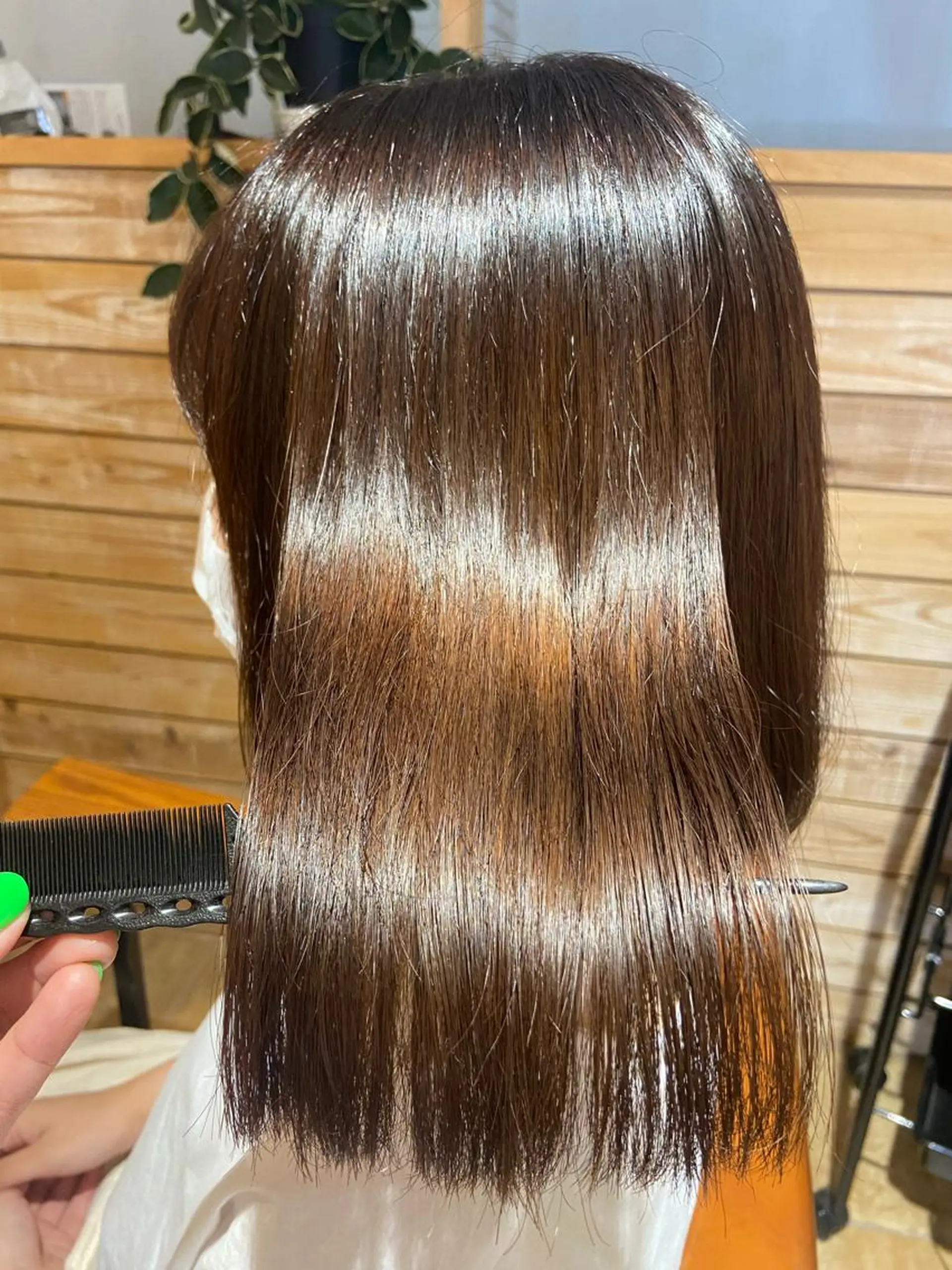 ミディアム ayumi🦖/ 似合わせカラー🤎のヘアスタイル