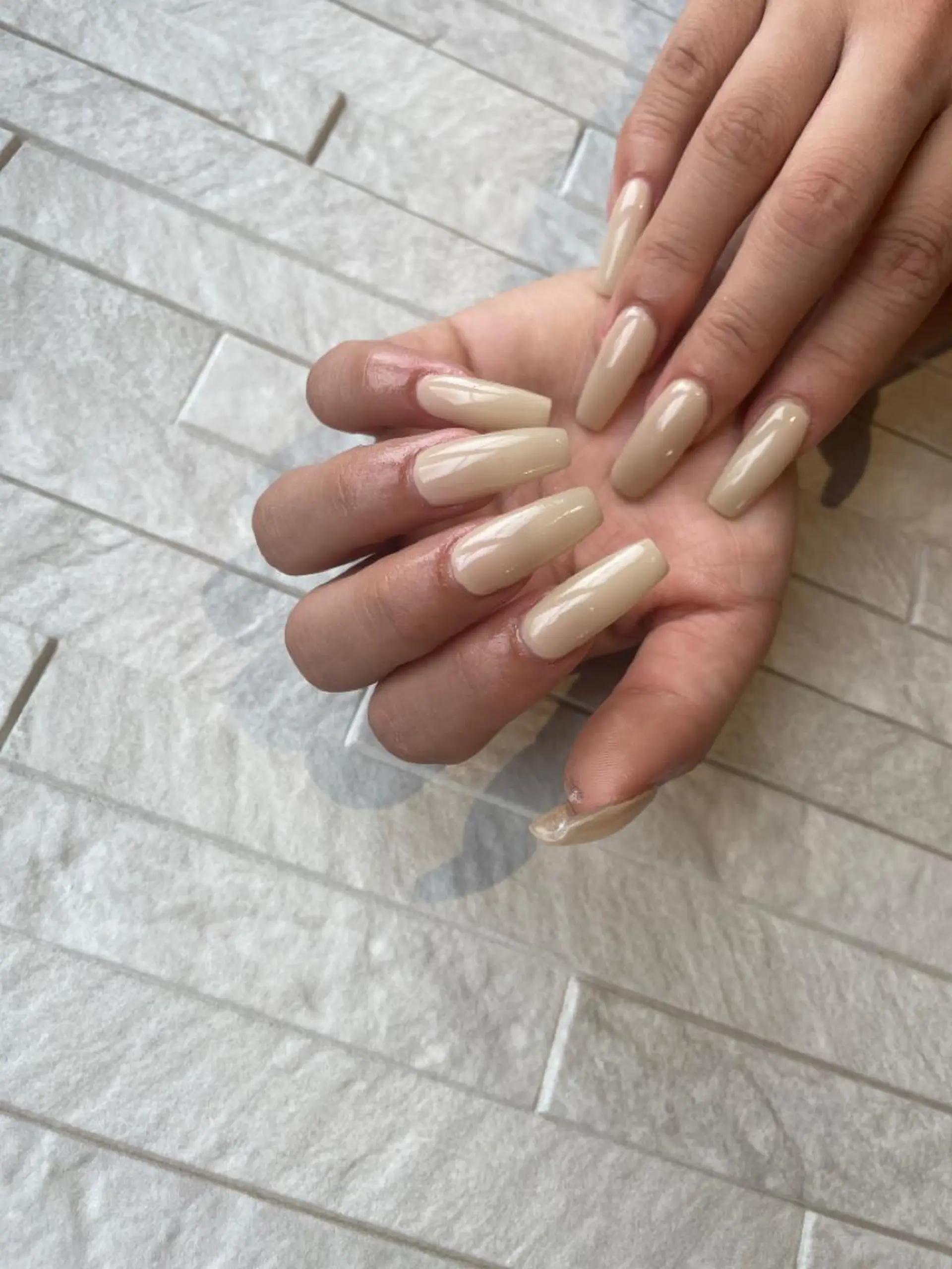 ロング ネイル ハンドネイル nail salon neigeのネイルデザイン
