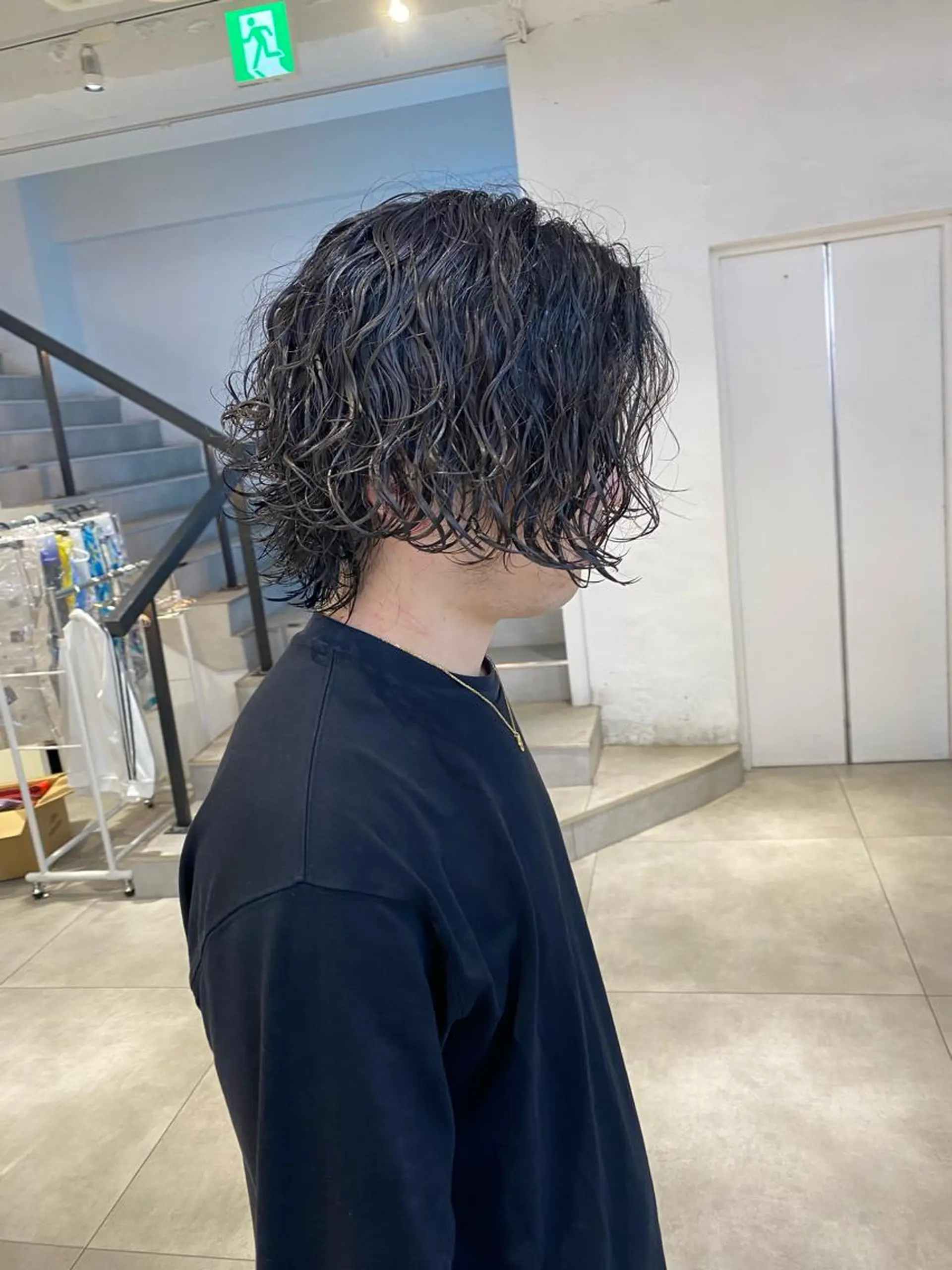 パーマ メンズ 新宿【メンズパーマ】 塩澤太一のヘアスタイル