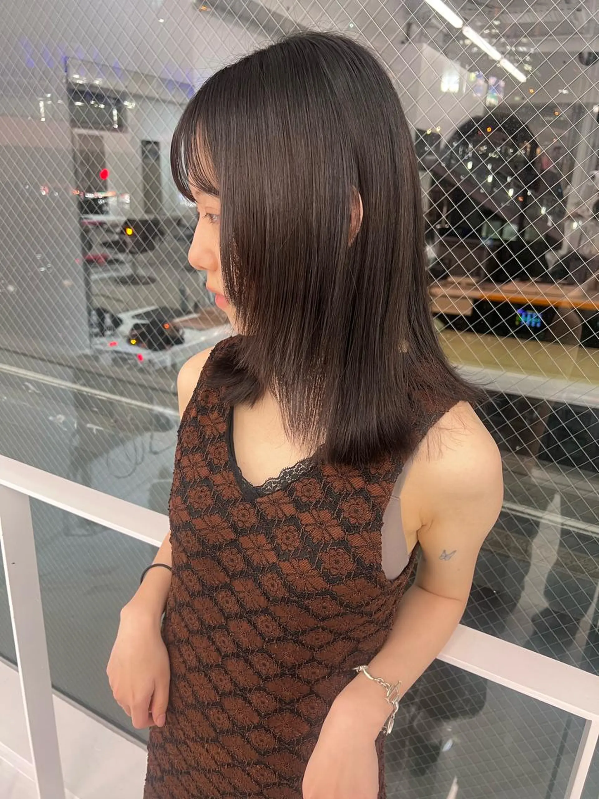 ミディアム カラー ヘアカラー 🩶大人韓国ヘア 渋谷/Satsukiのヘアスタイル