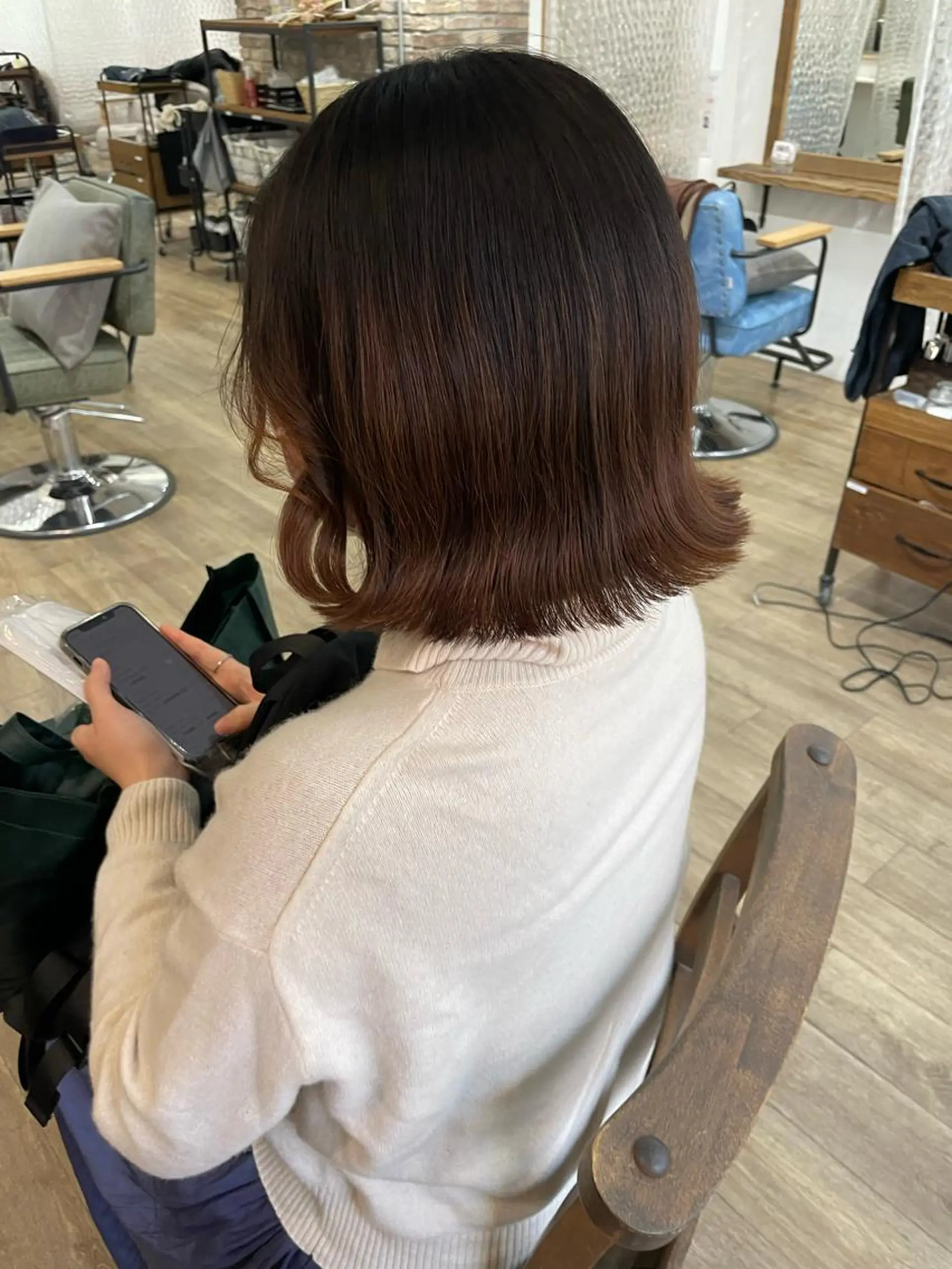 ショート ヘアアレンジ/ 暖色🩵hazukiのヘアスタイル