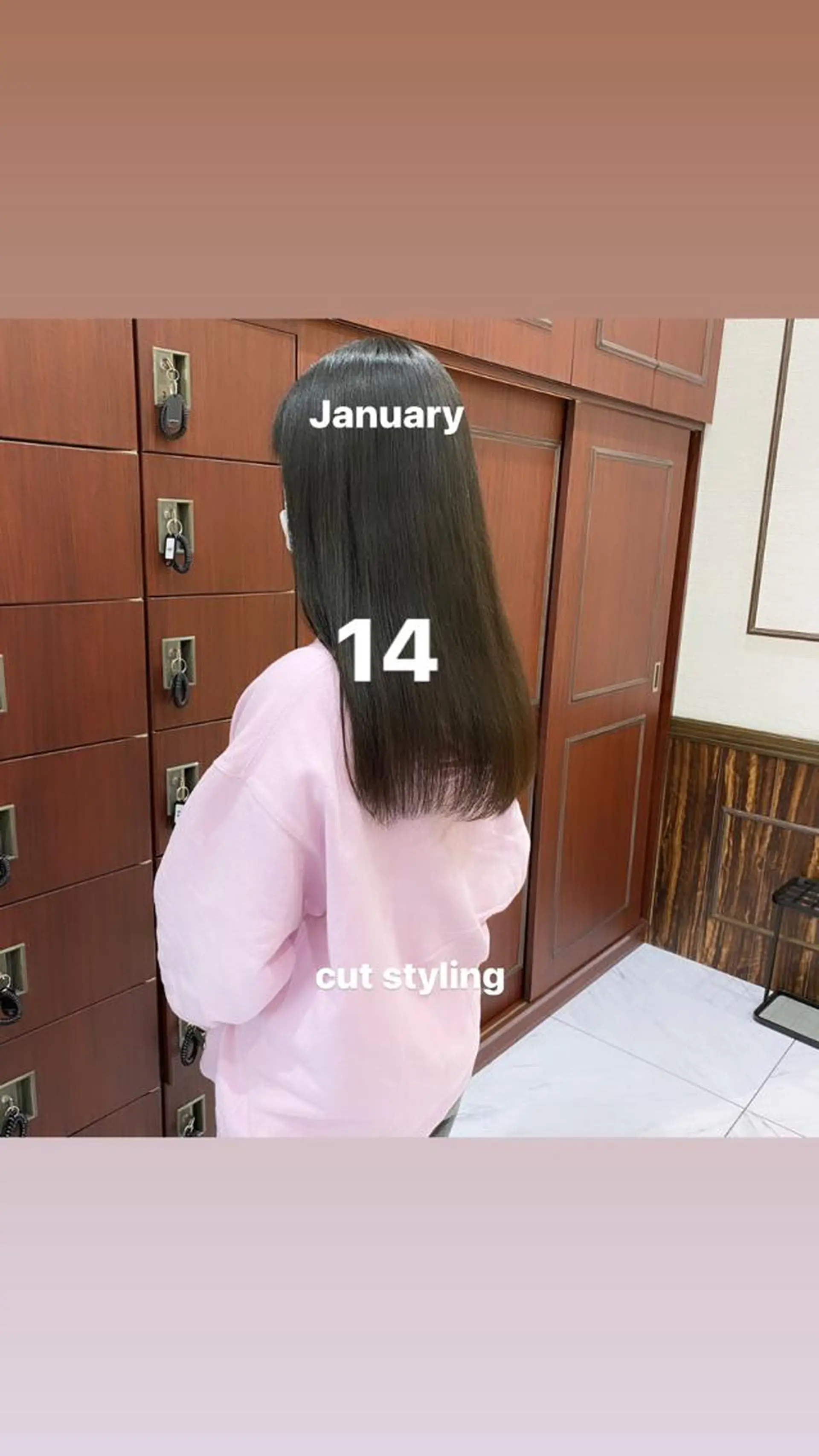 ロング 山崎 航のヘアスタイル