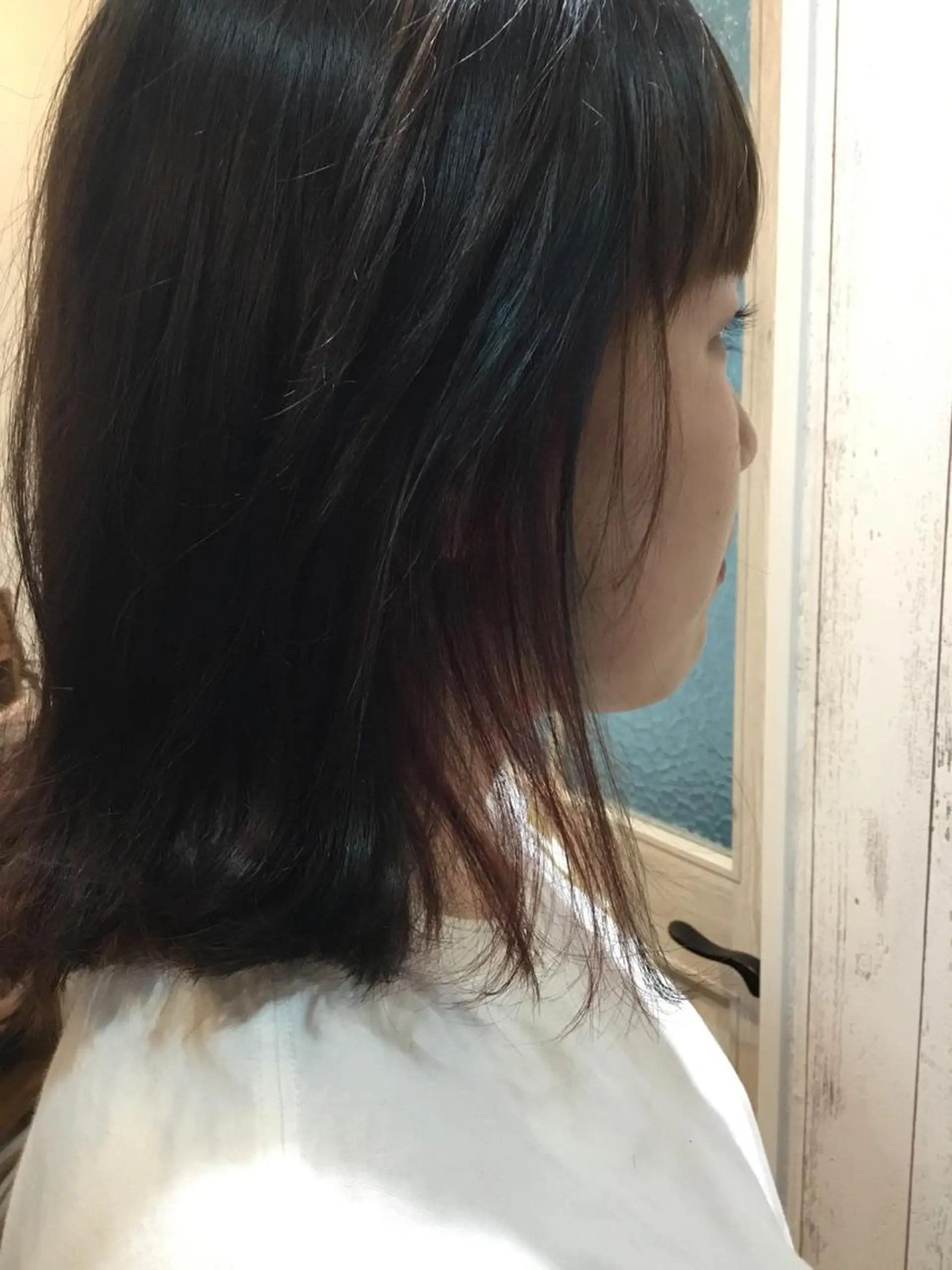 ミディアム カラー embrace エンブレイスのヘアスタイル