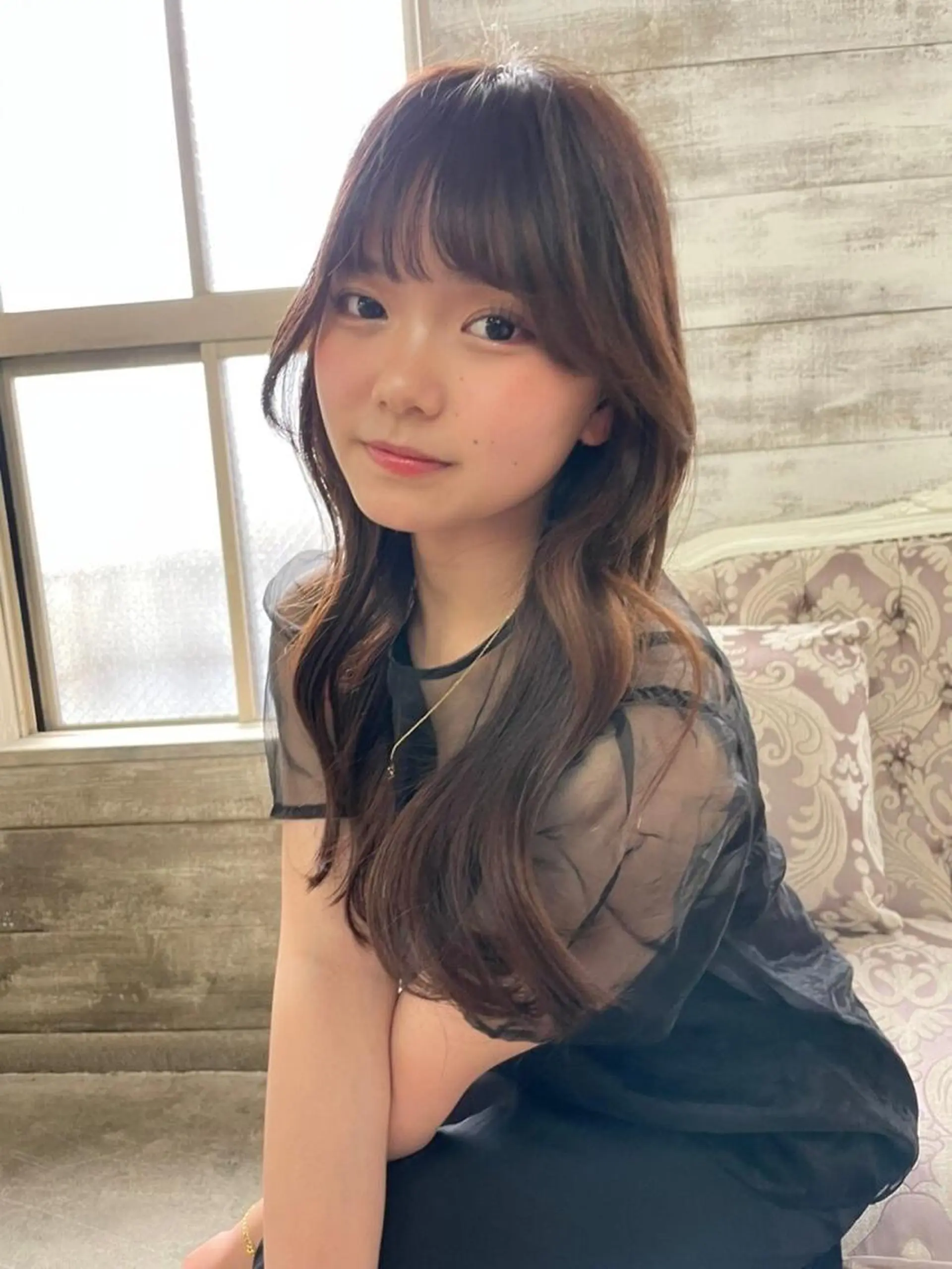 ロング カラー メンズスタイリスト/ 髪質改善/居場のヘアスタイル