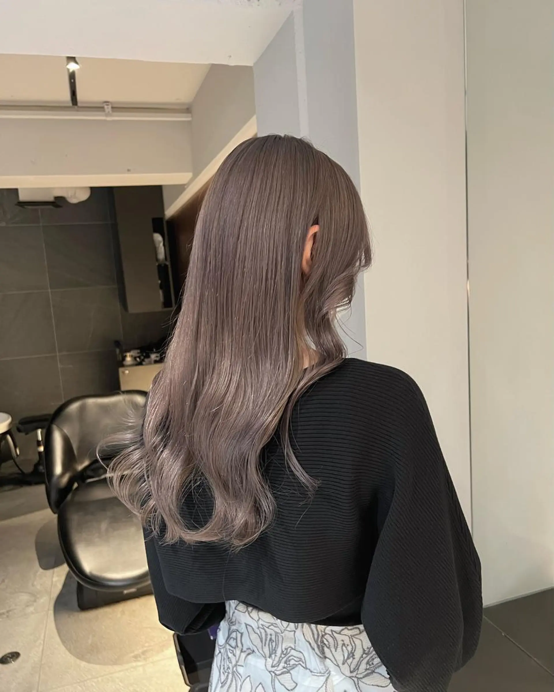 カラー ヘアカラー トリートメント 原田 彩也のヘアスタイル