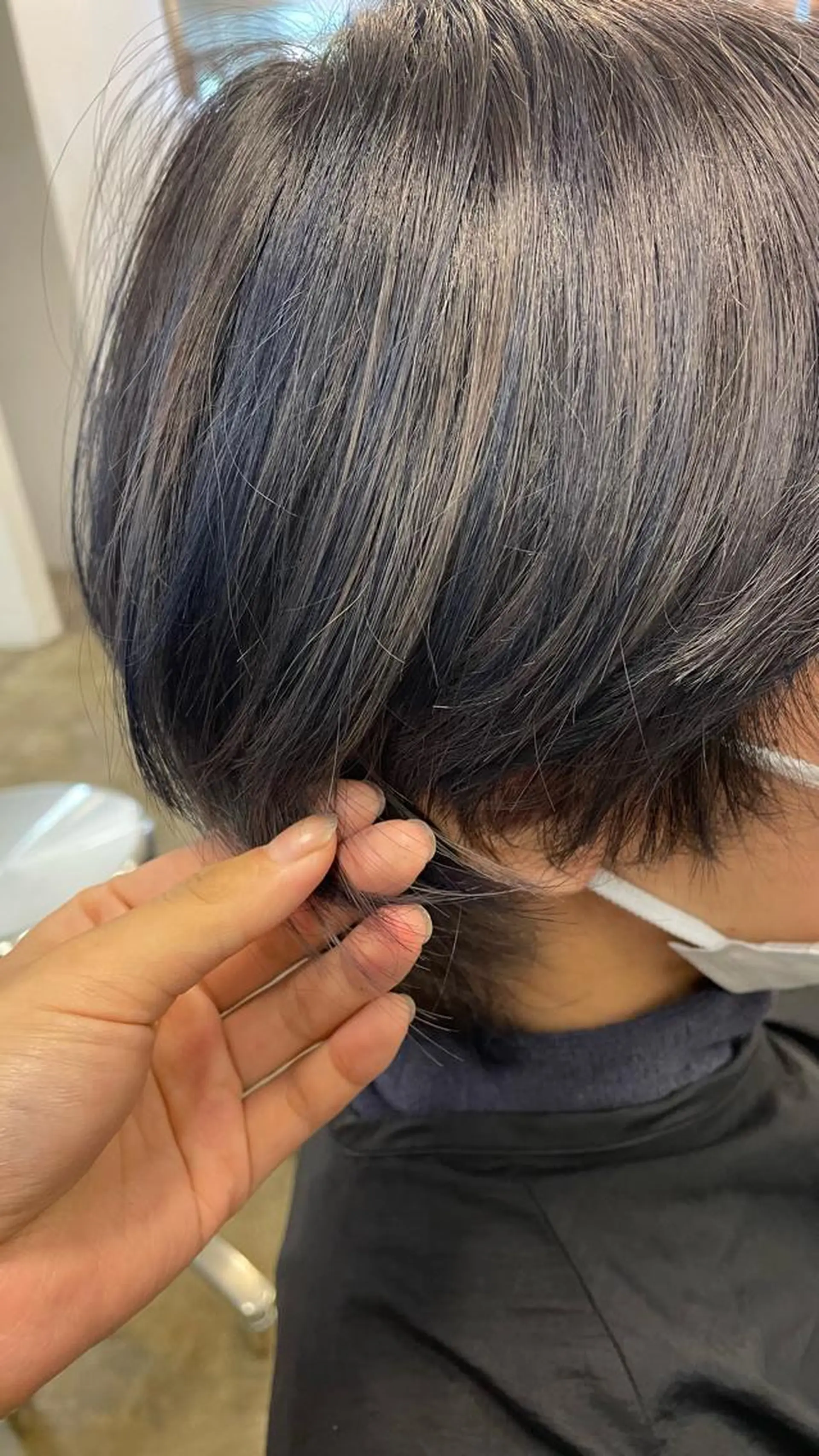 ショート カットモデル募集 長谷川のヘアスタイル