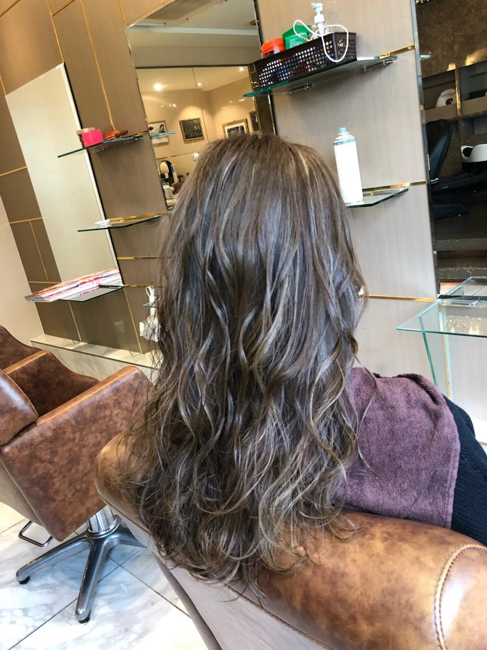 ロング 外国人風カラー ハイライト 綺麗な髪質にしたい方 限定🌈清水　祥のヘアスタイル