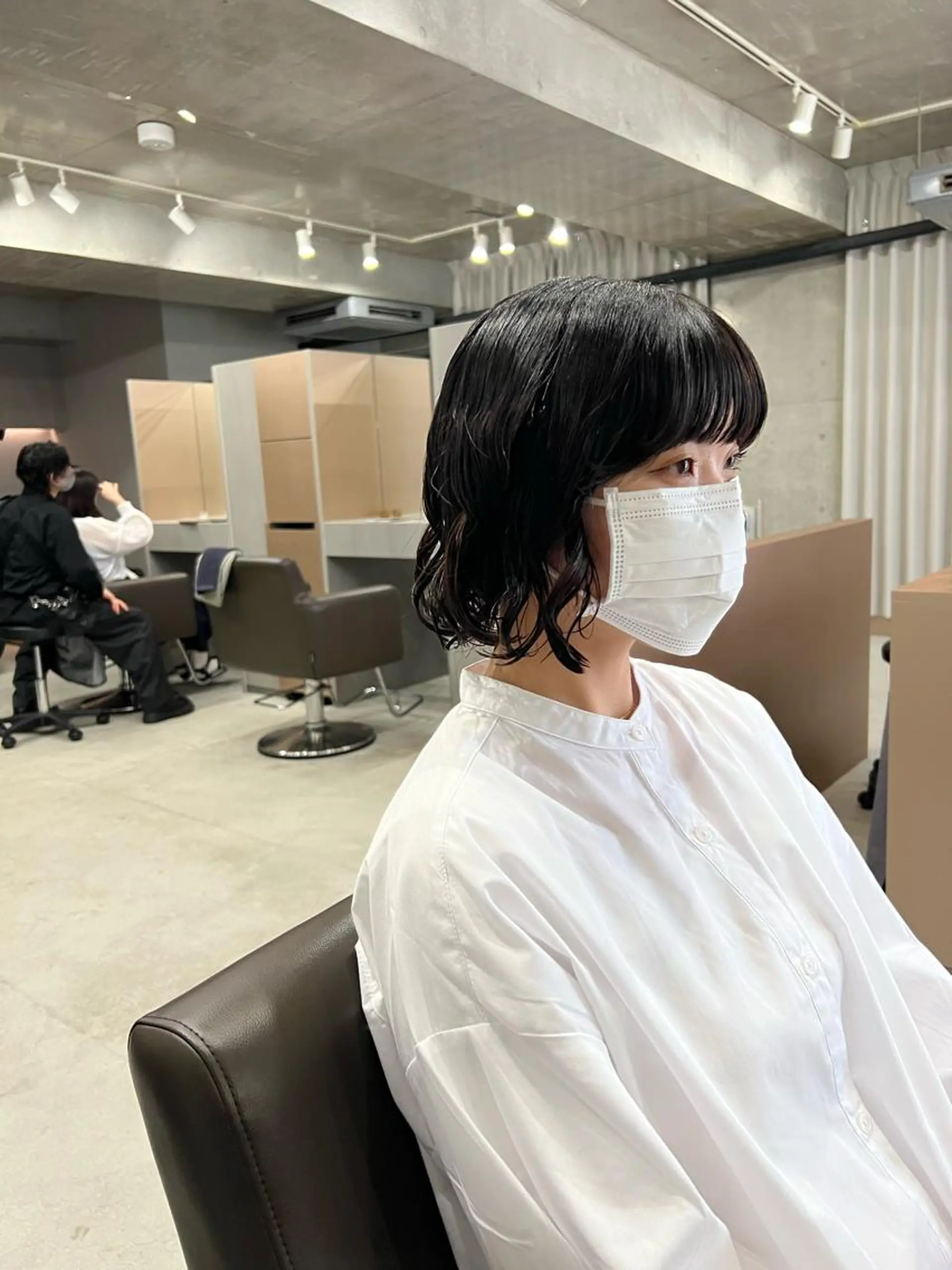 パーマ ボブパーマコテ巻き風 パーマNo1深江秀平のヘアスタイル