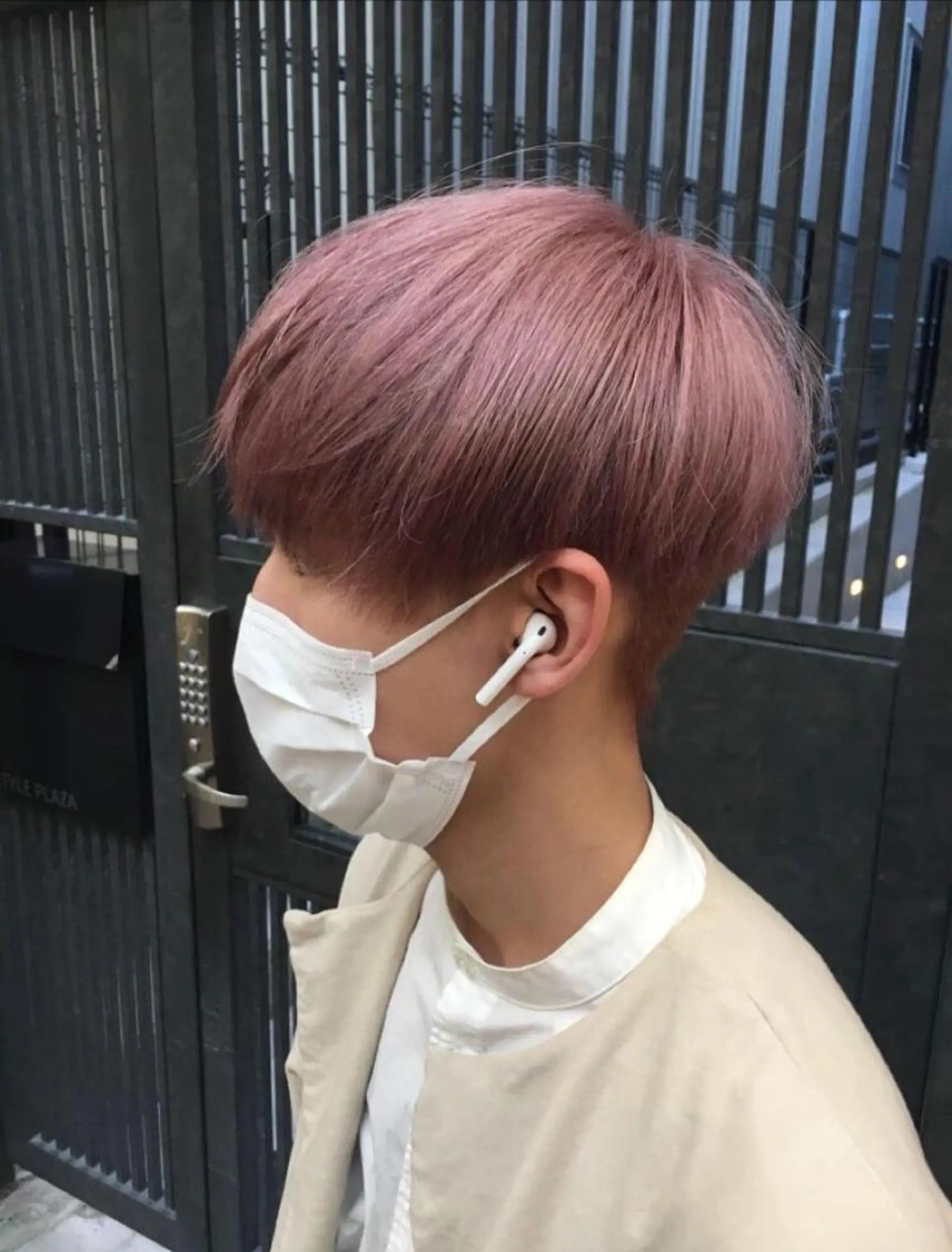 ショート カラー メンズ マッシュ ベージュカラー ピンクカラー ピンクベージュ 限定クーポン 💕大量更新ブリーチのヘアスタイル