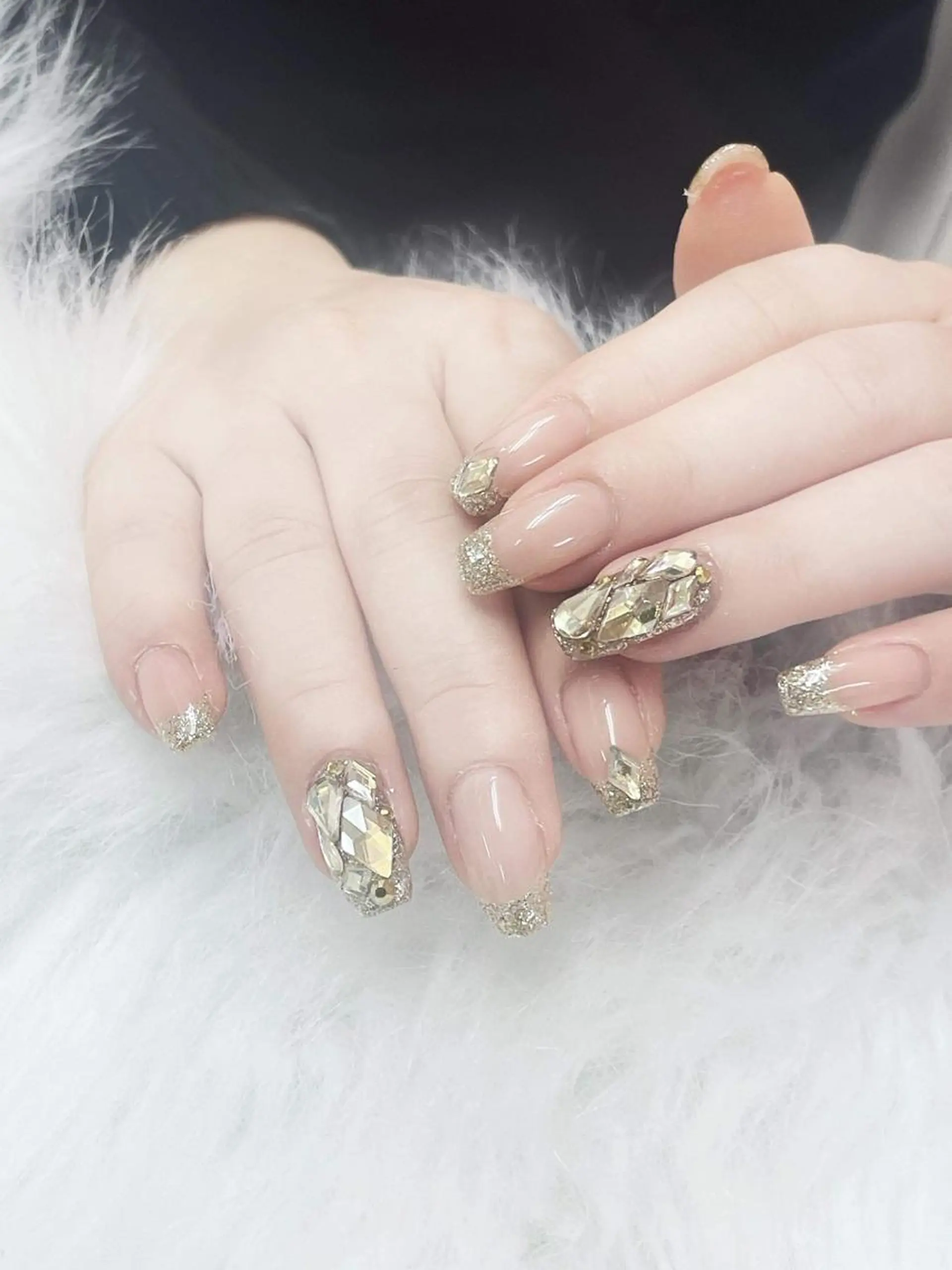 ネイル アートネイル 持ち込み ネイルチップ Anh 高田馬場のネイルデザイン