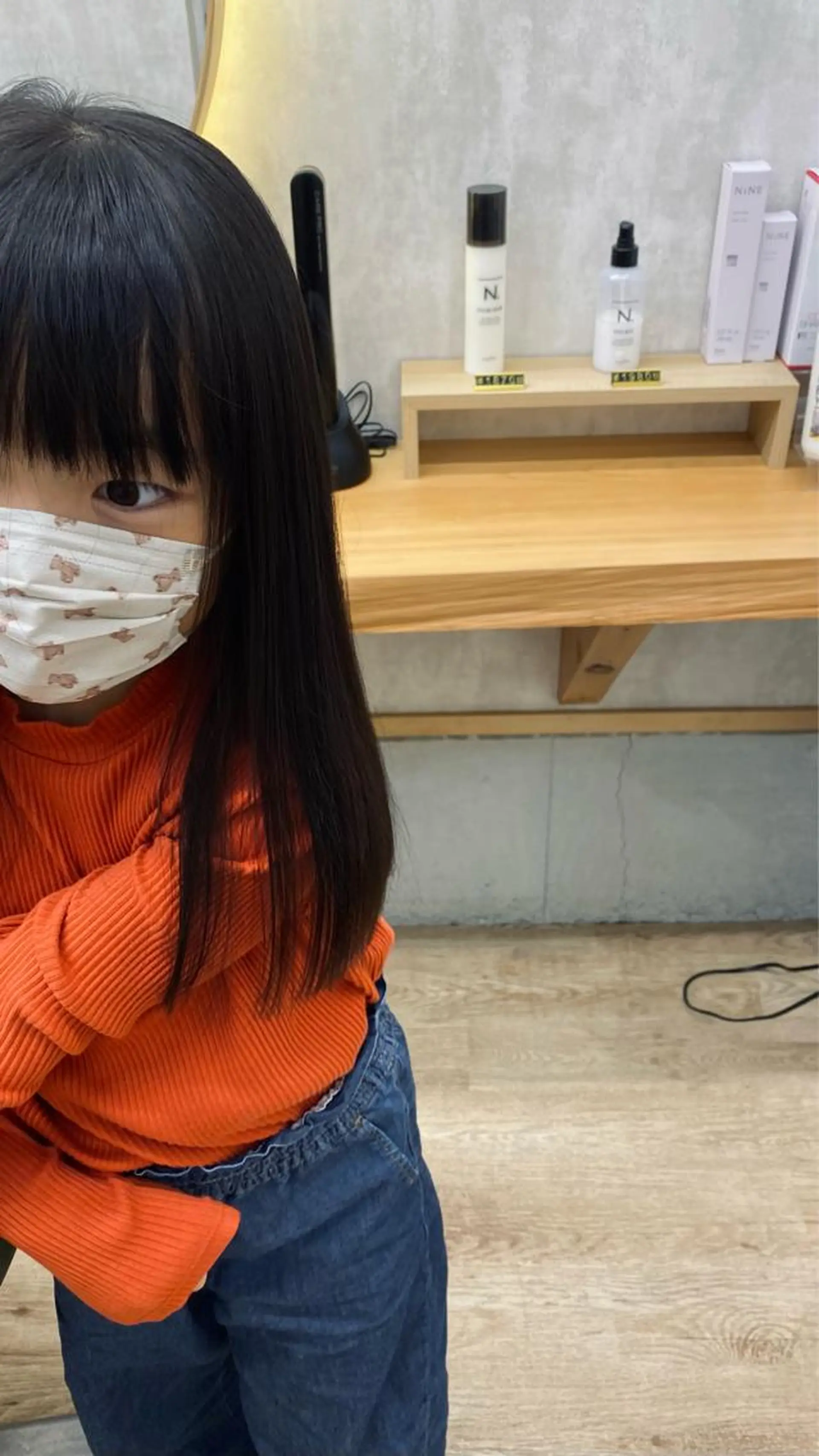 ロング 藤田 沙織のヘアスタイル