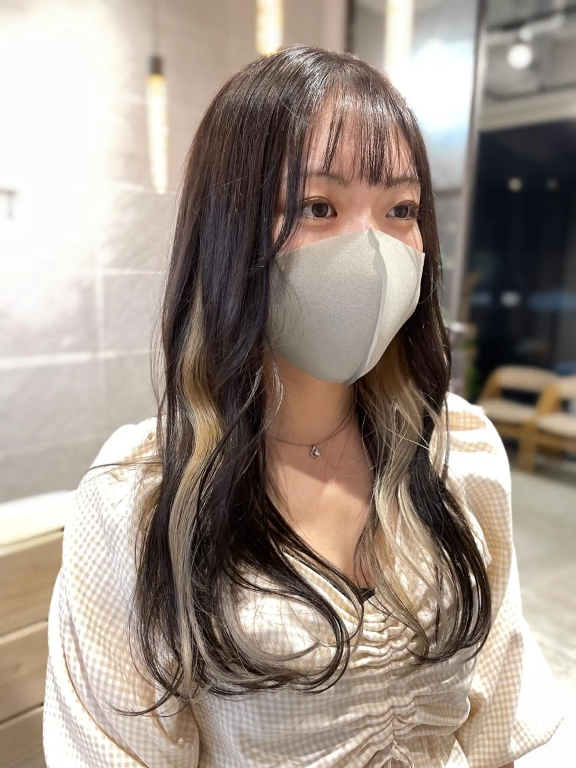 ロング カラー ハイトーン×レイヤー /遠藤将太のヘアスタイル