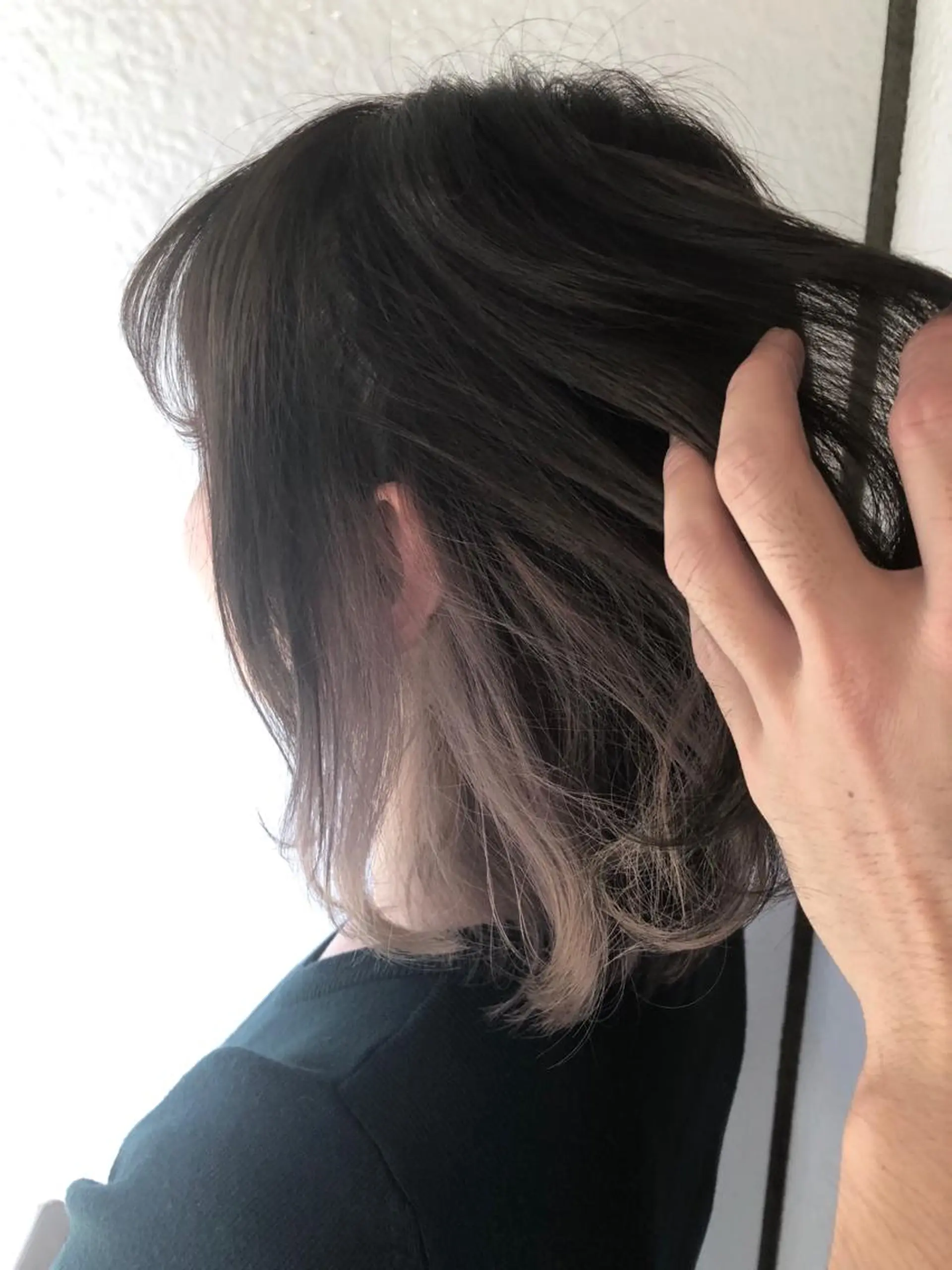 ミディアム カラー 透明感カラー インナーカラー 100%髪質改善特化 TRUNSのヘアスタイル