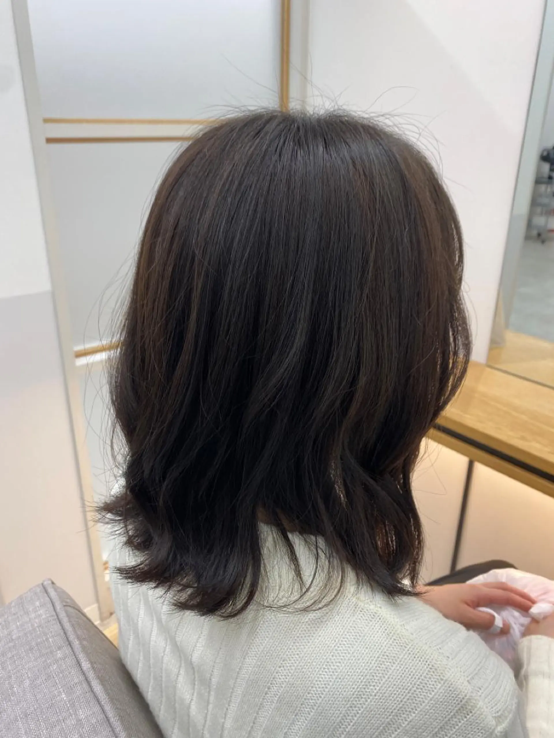 ミディアム マツモト シゲキのヘアスタイル