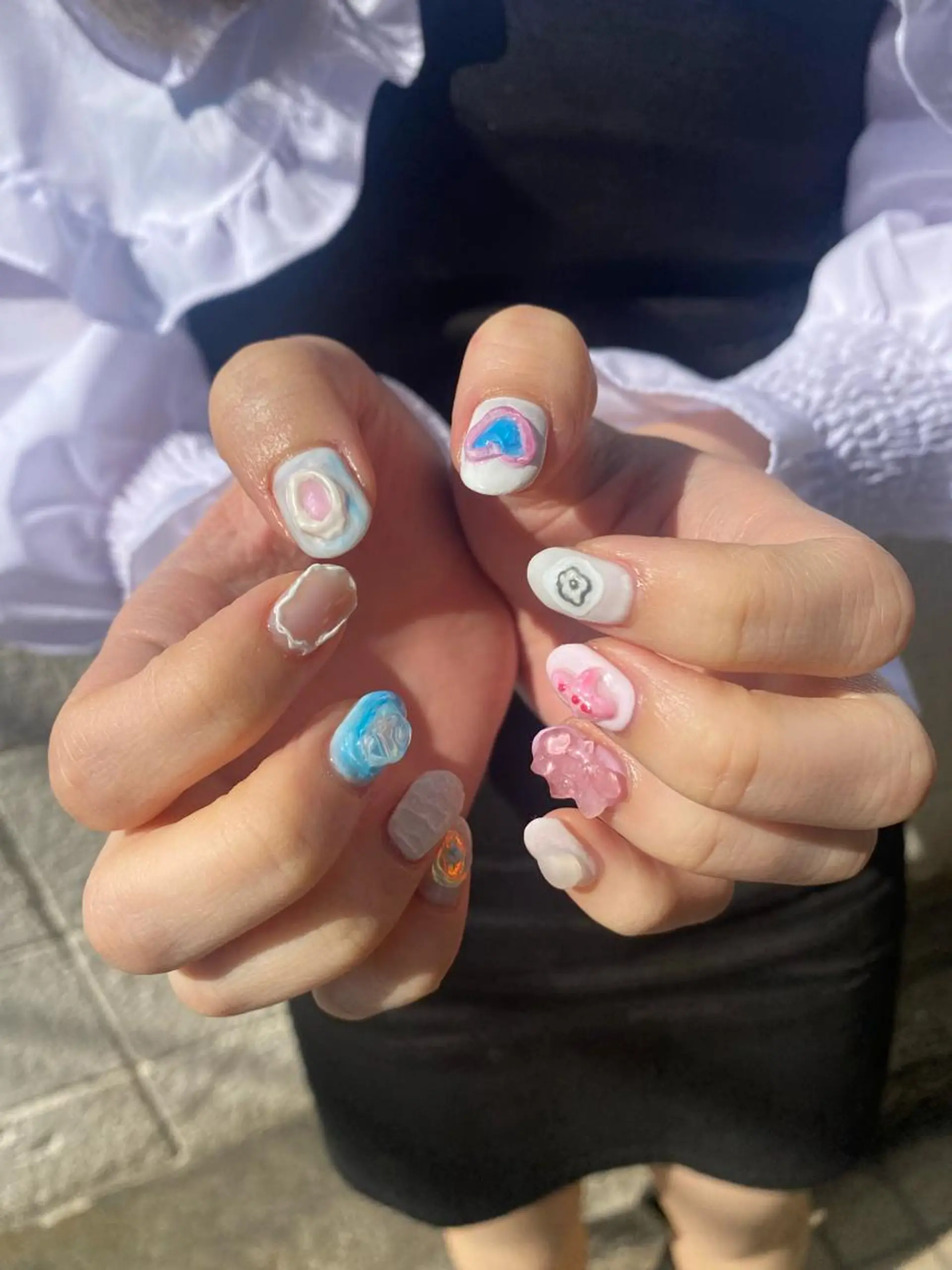 ネイル niconail 🧣ayu 📍烏山のネイルデザイン