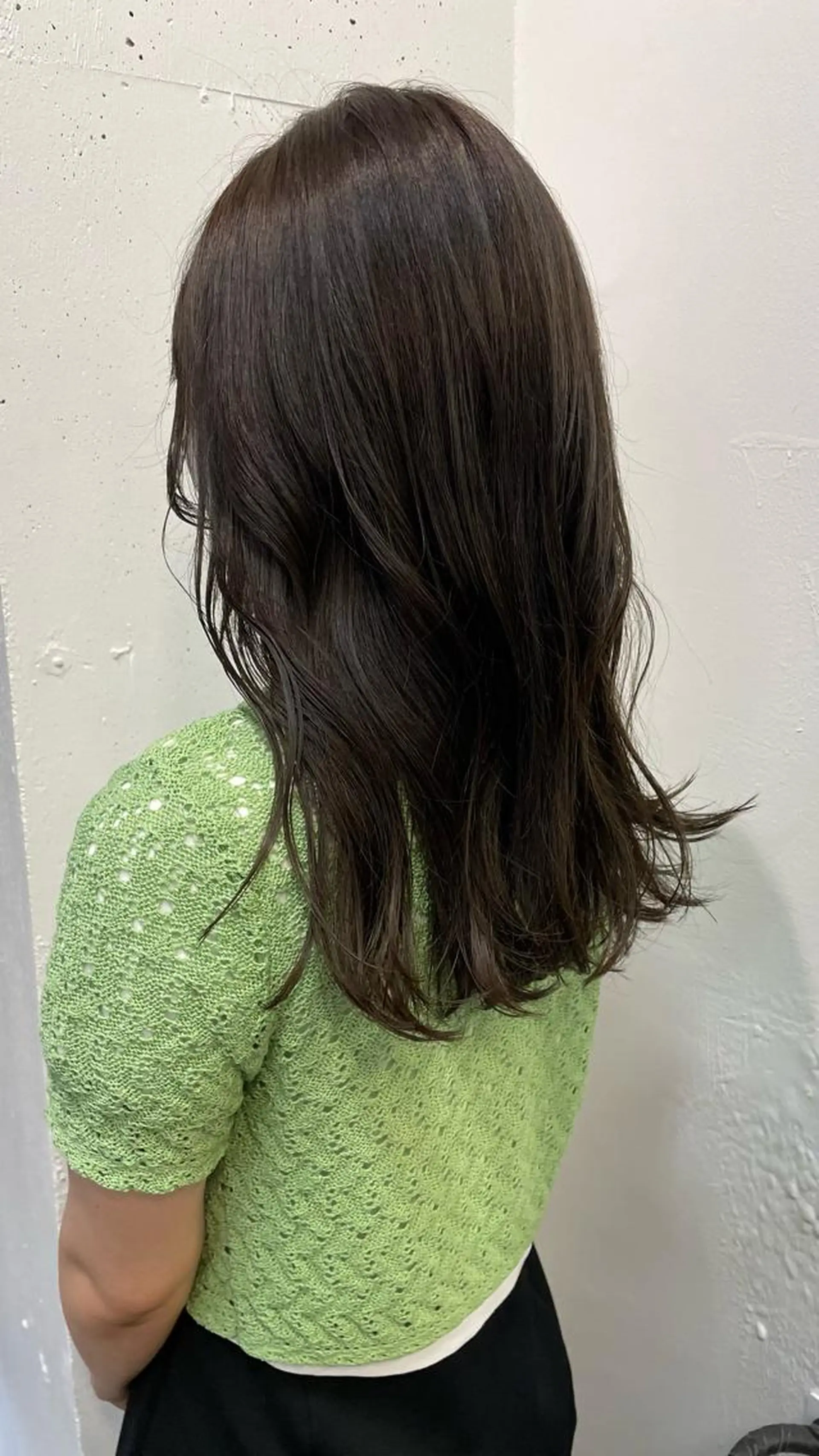 ミディアム カットモデル募集 長谷川のヘアスタイル