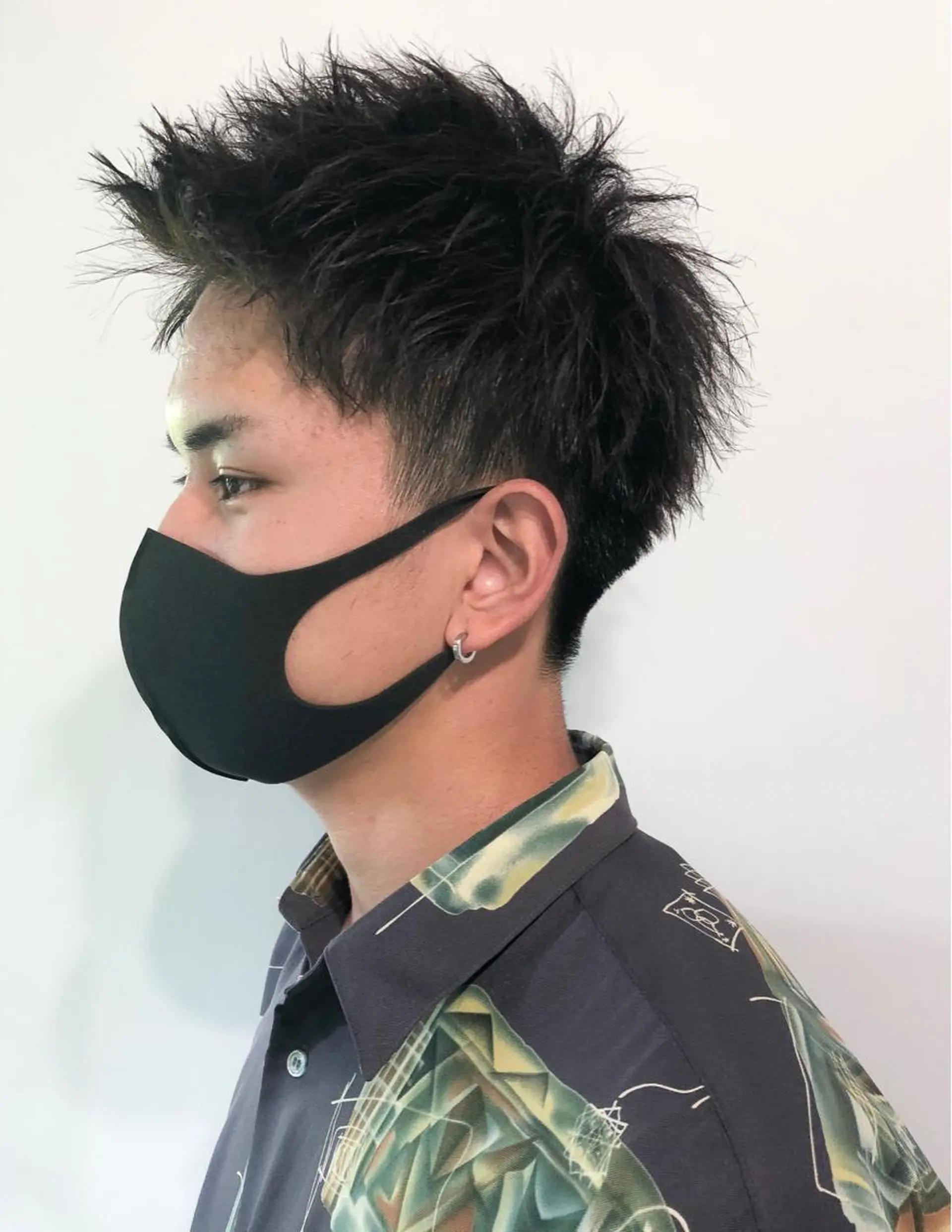 メンズ カット 森本裕/オーナー/ スパイラルパーマのヘアスタイル