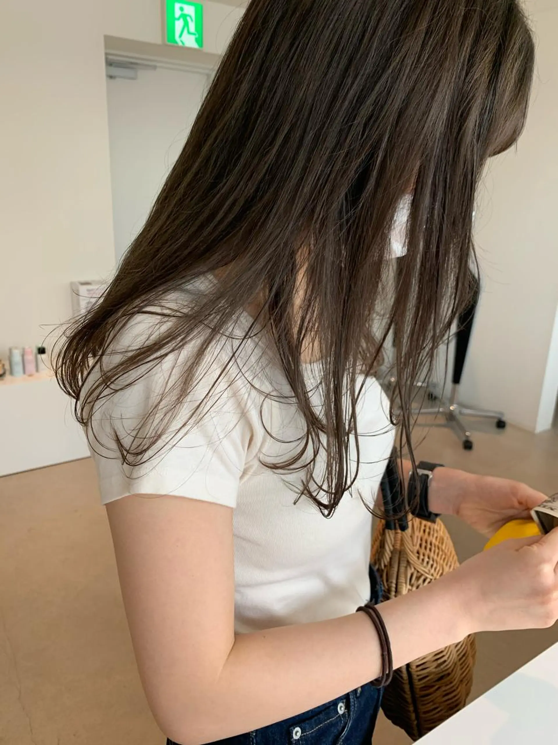 ロング カラー ブリーチ ANY／SUE 千葉パーマのヘアスタイル