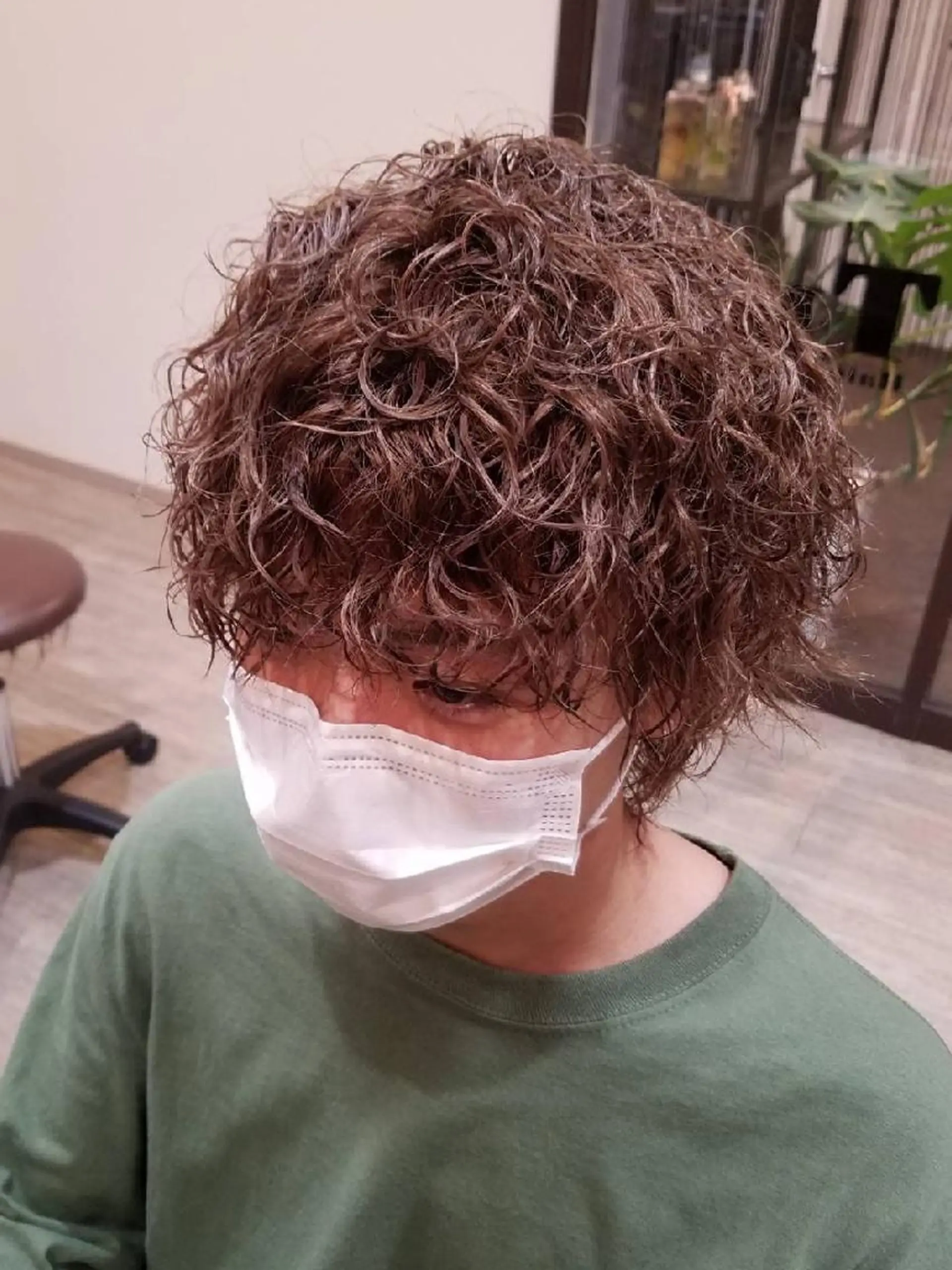 メンズ メンズブリーチ メンズパーマ カット ヘアカラー パーマ トリートメント 山田 周のヘアスタイル