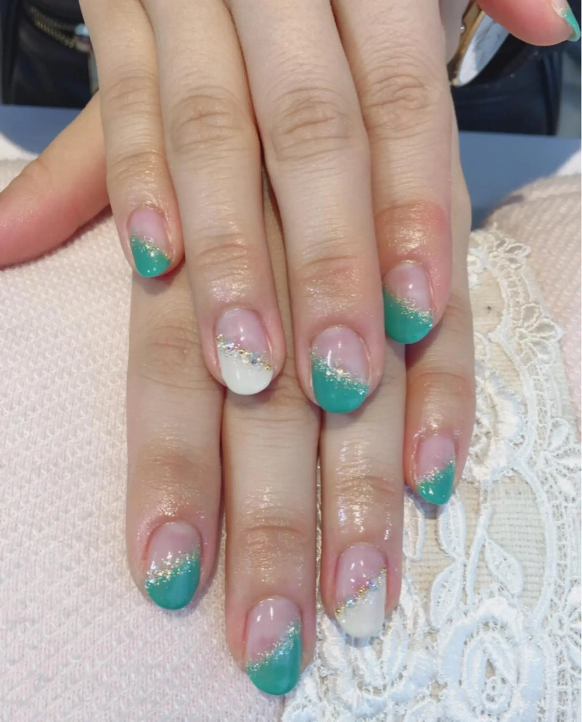 ネイル ビジューバイアクイユ ネイルズ　東中野店のネイルデザイン