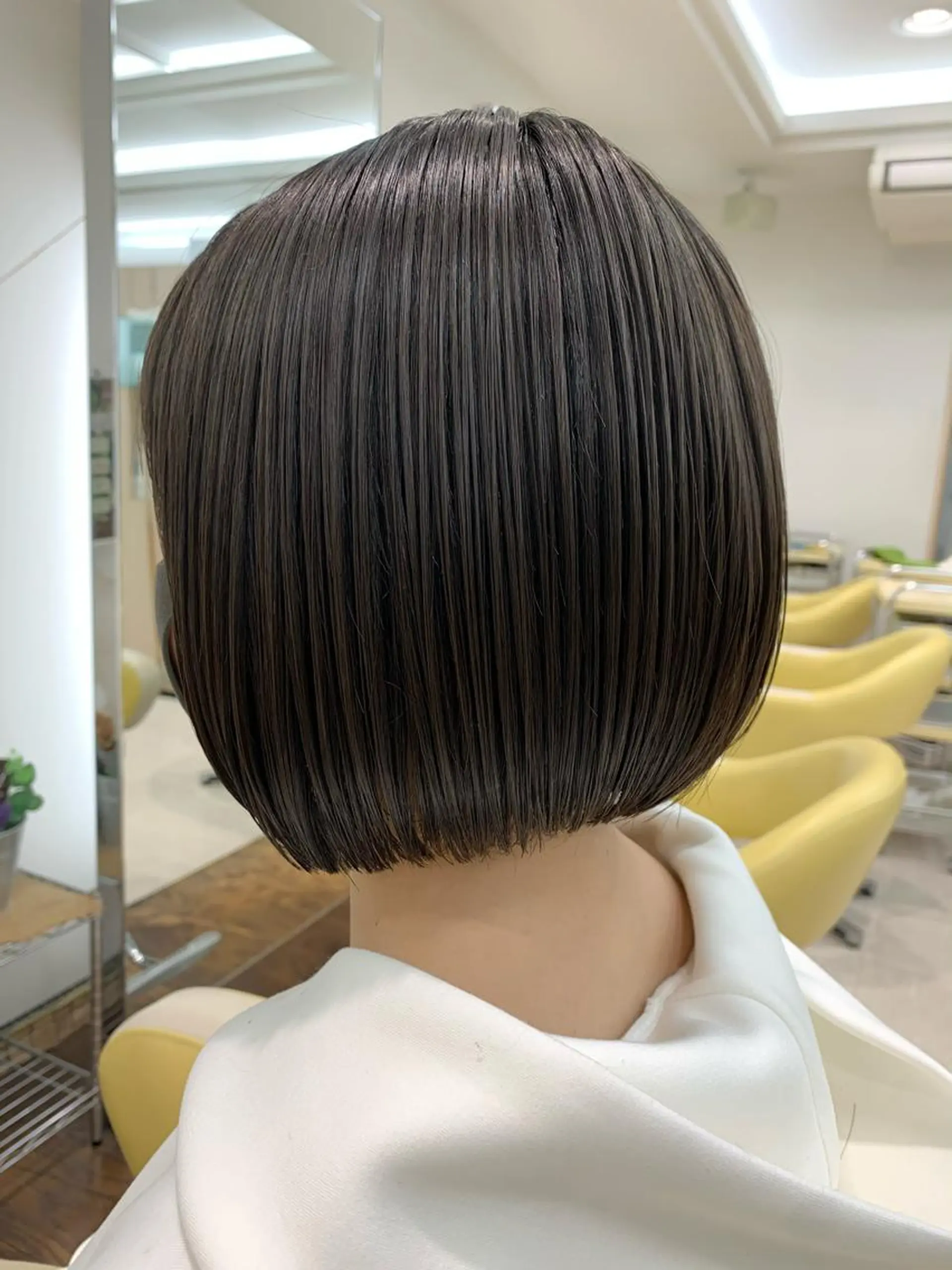 ショート ボブ ヘアアレンジ にいた　かづしげのヘアスタイル