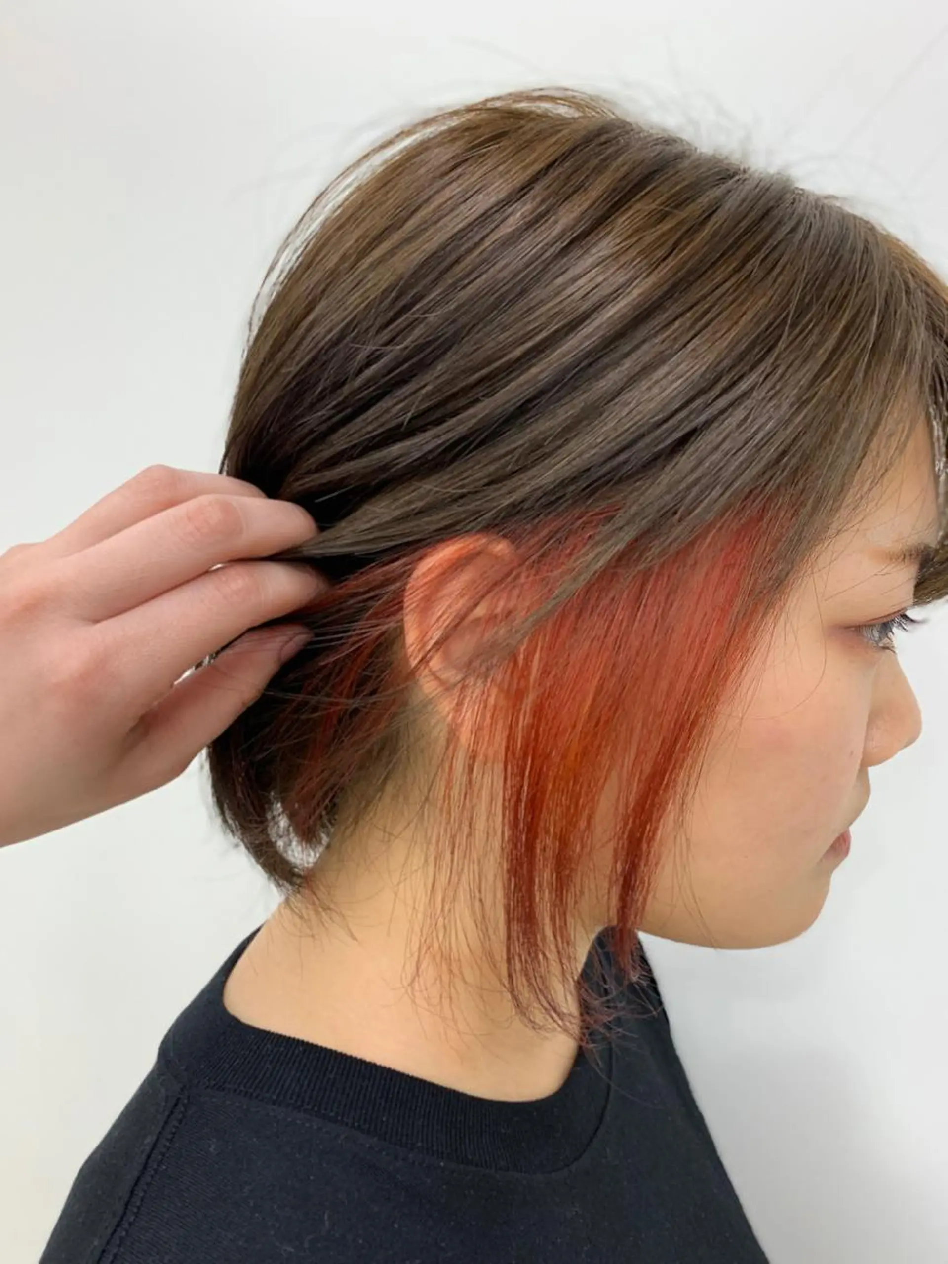 ショート 心斎橋/海外レイヤー 募集中三好玲奈のヘアスタイル