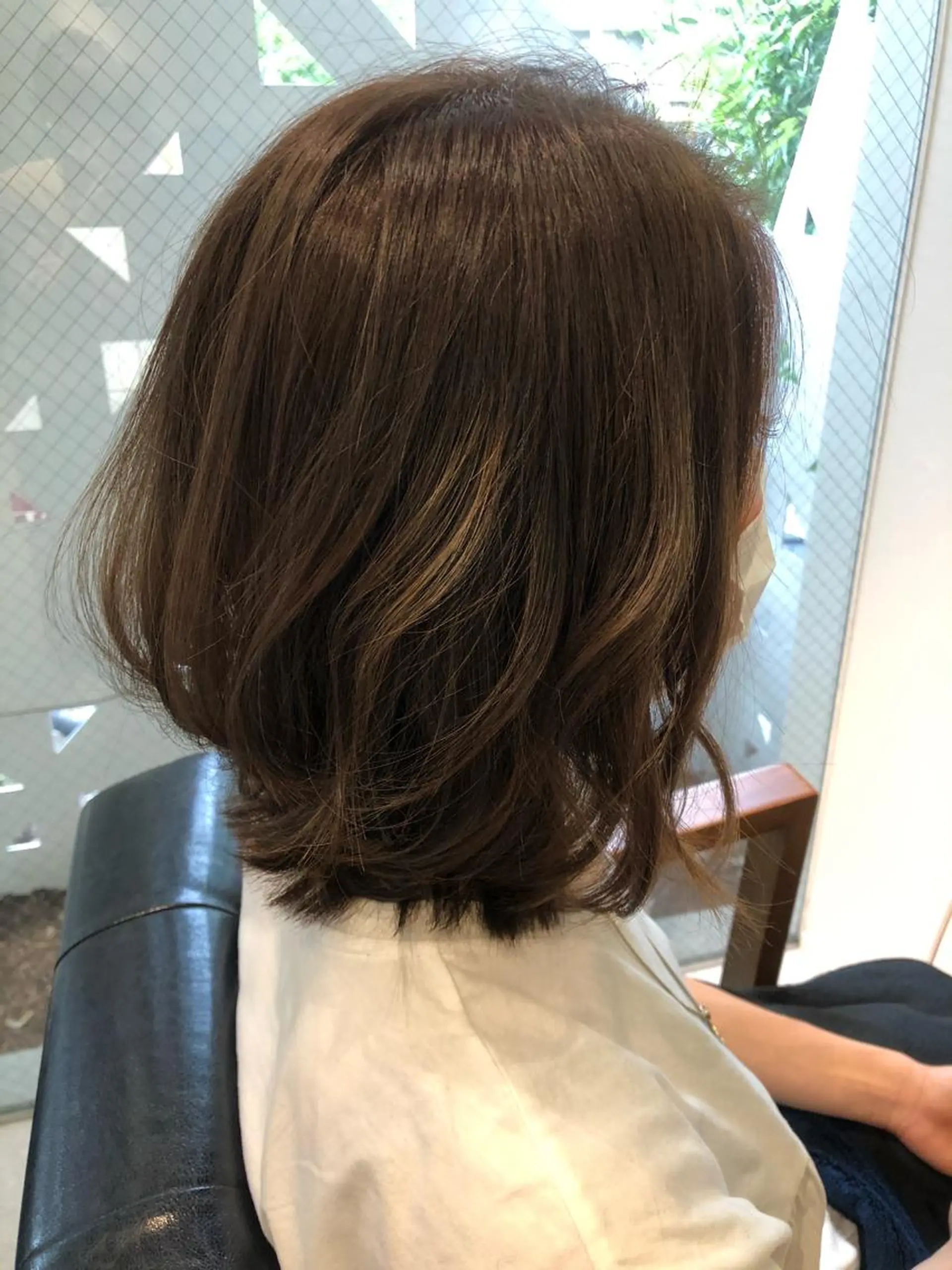 ミディアム カラー 髪質改善✨️透明感カ ラー✧*。山下さいみのヘアスタイル