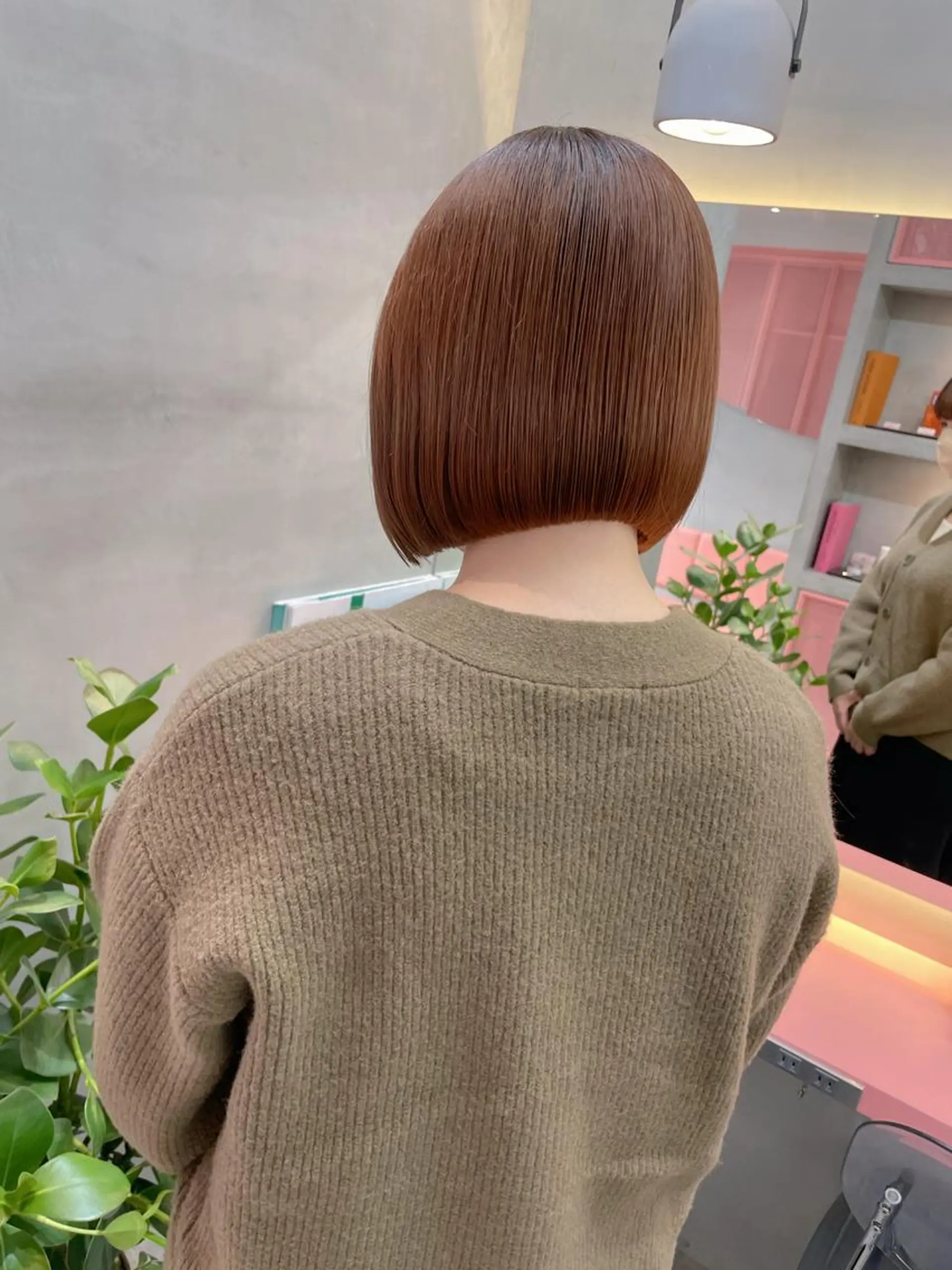 ショート Misaki /ボブ/縮毛矯正のヘアスタイル