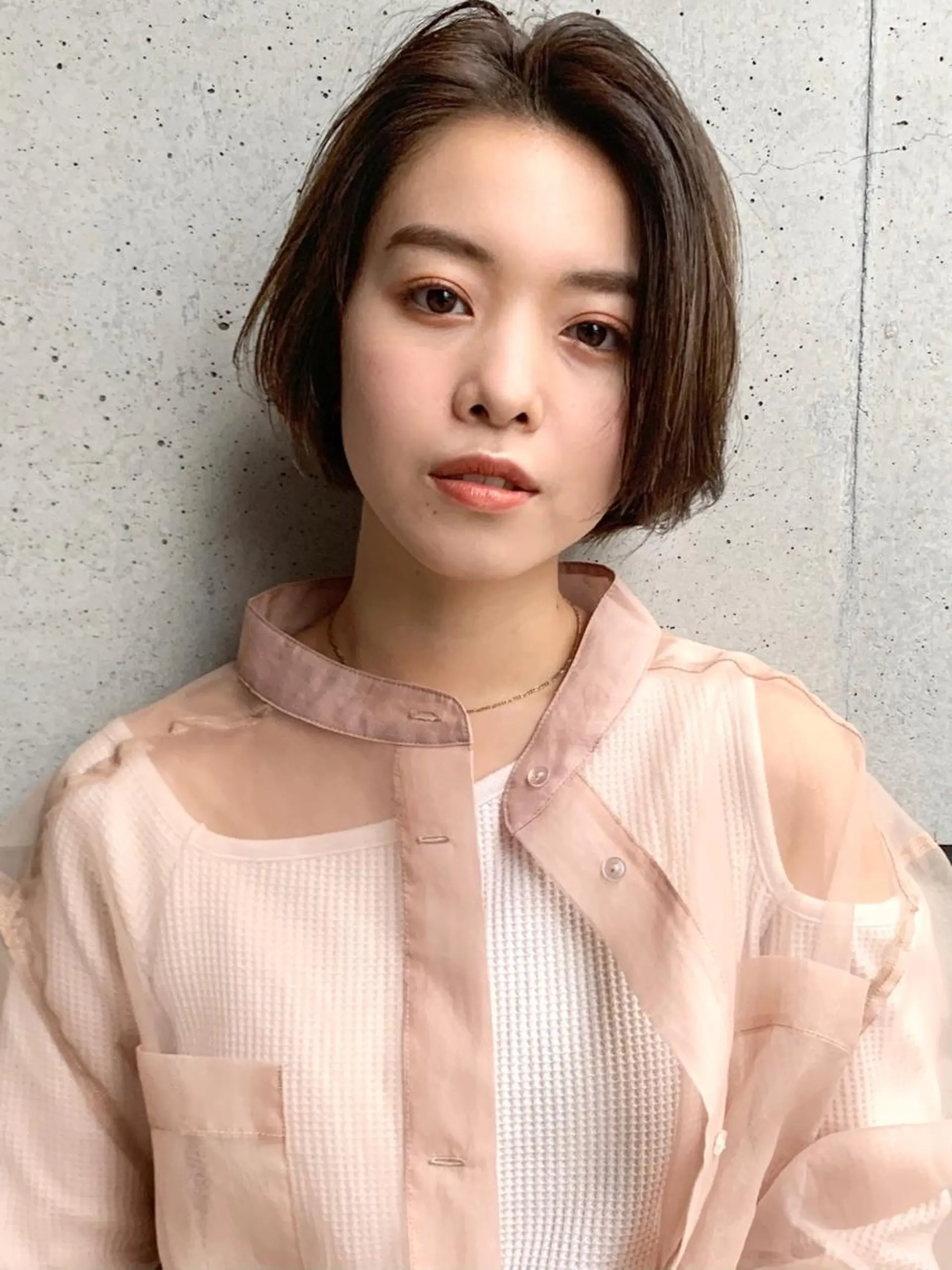 ショート カラー 透明感カラー グラデーションカラー ボブ 大西 真人🪴のヘアスタイル