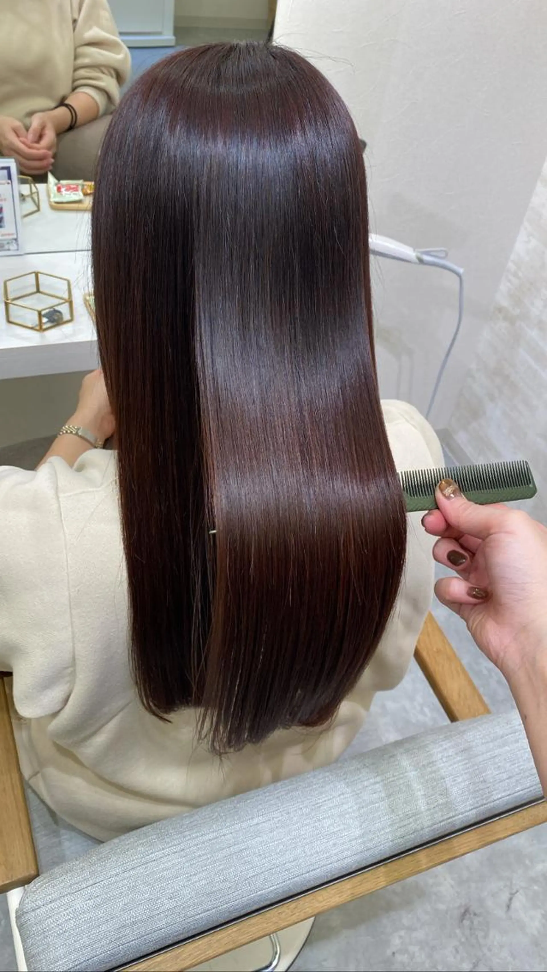 ロング 髪質改善&ヘアケア 永山若奈のヘアスタイル