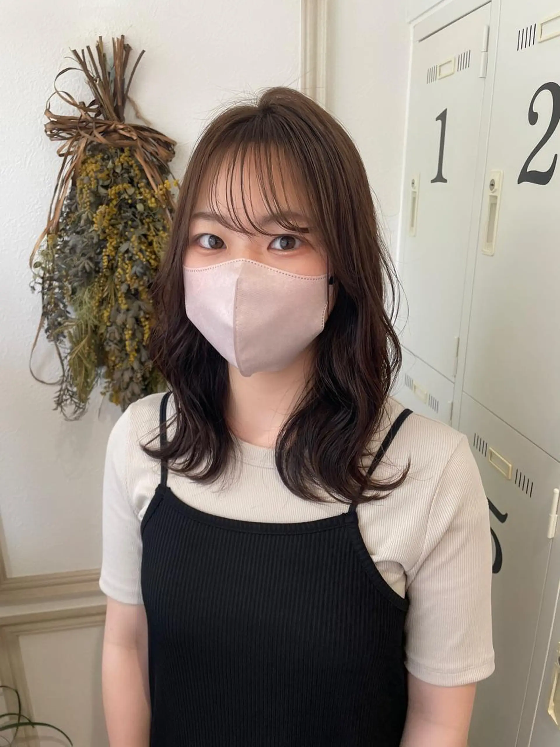 セミロング カラー パーマ ヘアアレンジ キッズ ネイル マツエク・マツパ アイブロウ カット トリートメント belta.🌱 安藝夏花🌻のヘアスタイル