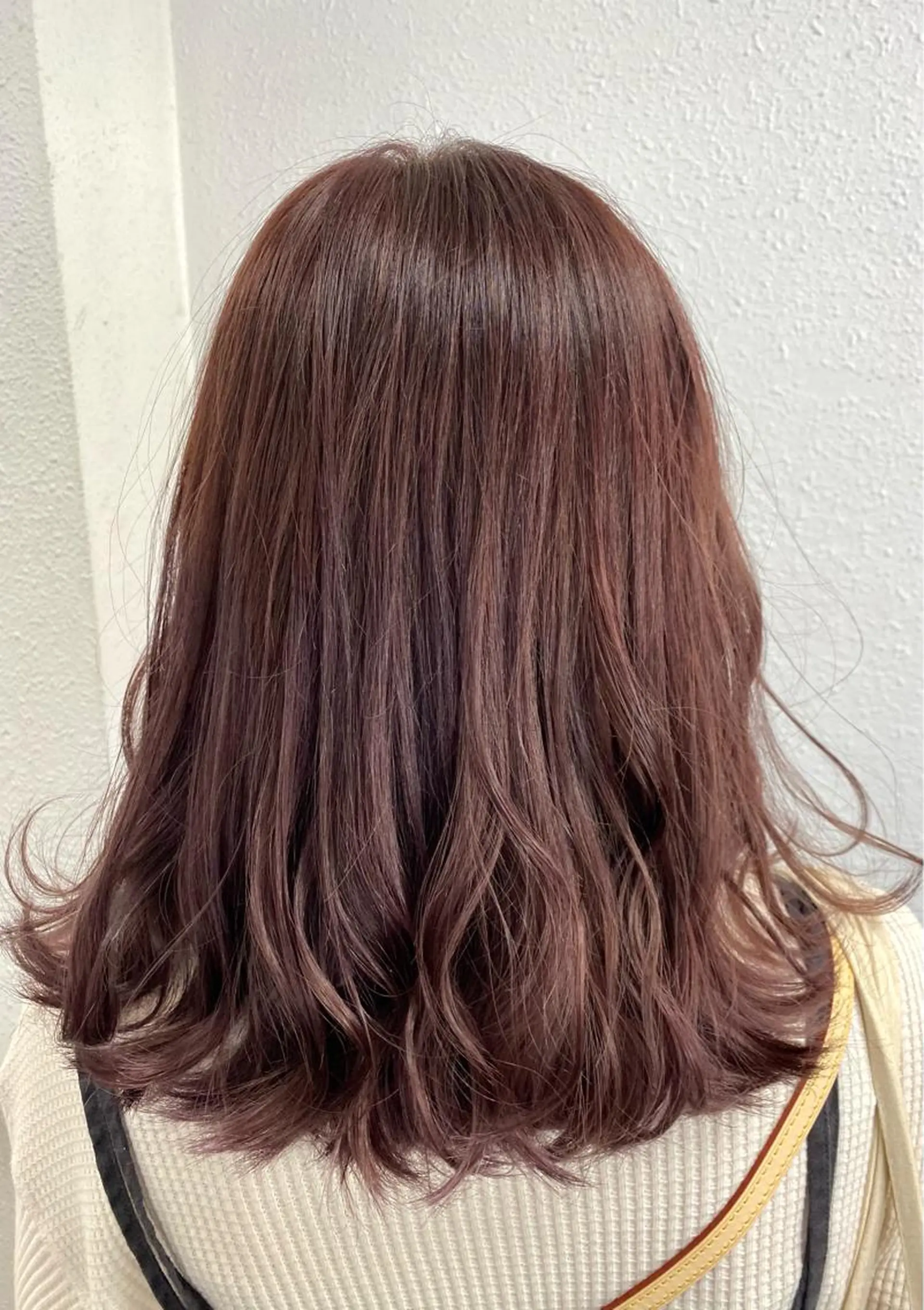 カラー ブラウンカラー ピンクカラー 樫崎 遼のヘアスタイル