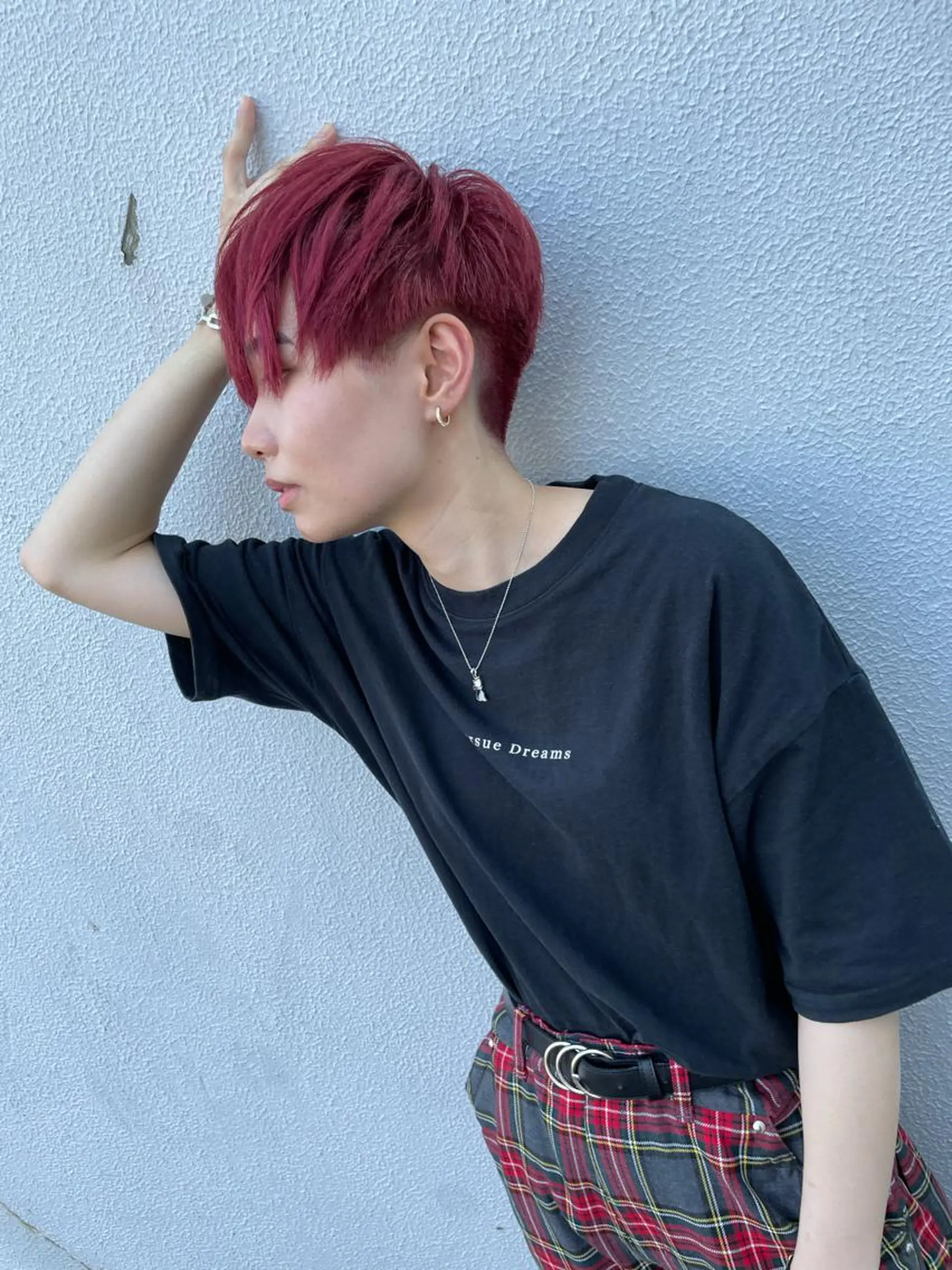 ショート カラー ヘアアレンジ like みやびのヘアスタイル