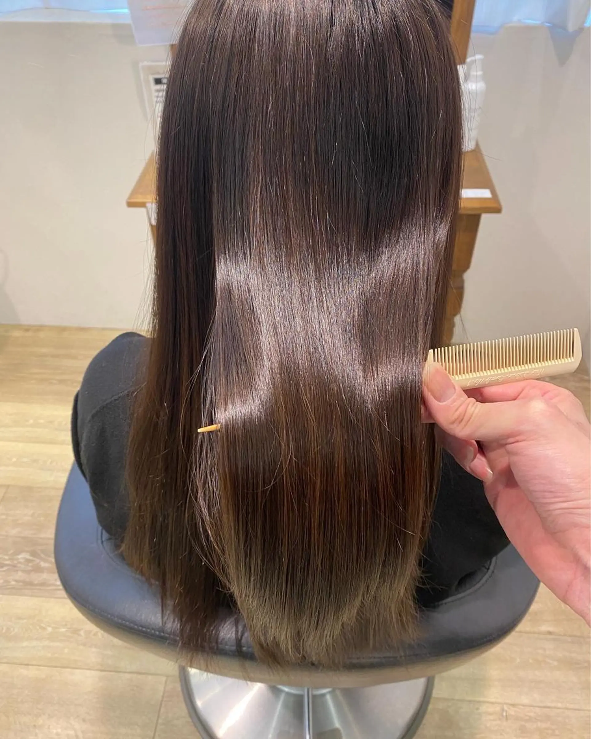 ロング 髪質改善 縮毛矯正 ✨美髪矯正の専門家✨ 髪質改善　松村のヘアスタイル