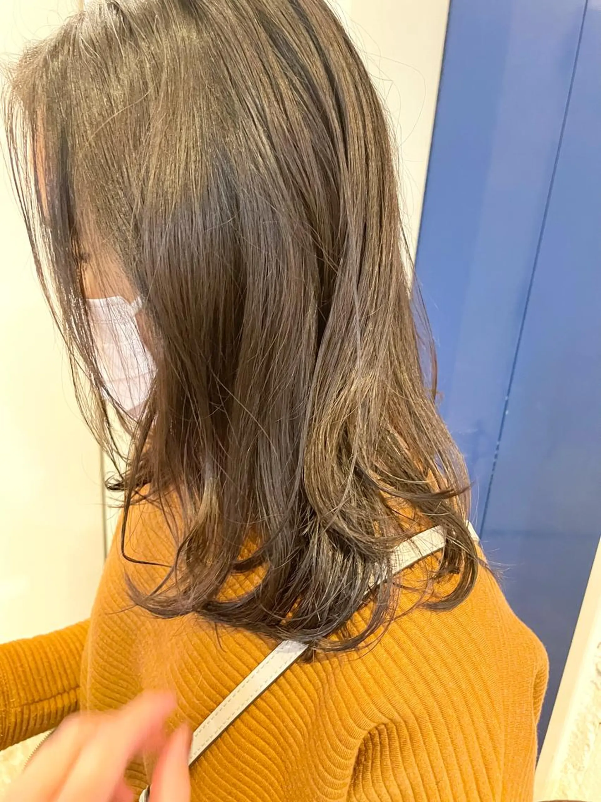 ミディアム カラー レイヤー/似合わせ TAKUYAのヘアスタイル