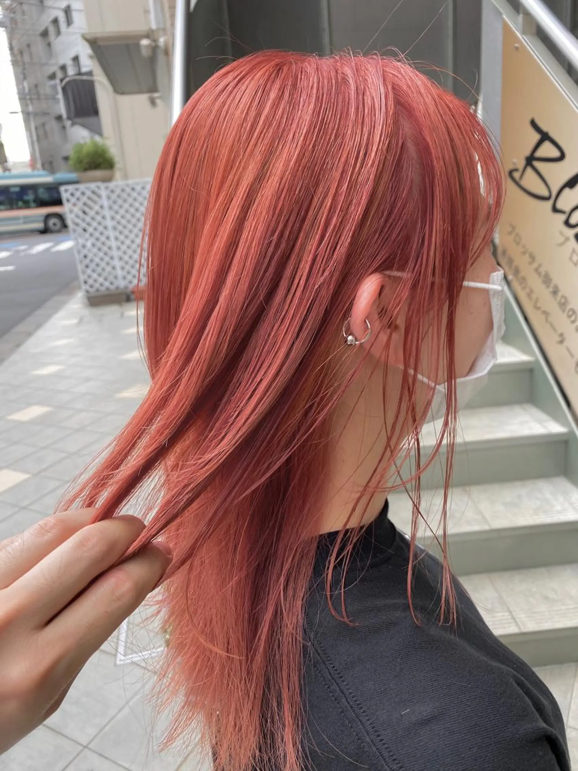 ミディアム 奥井 将希のヘアスタイル
