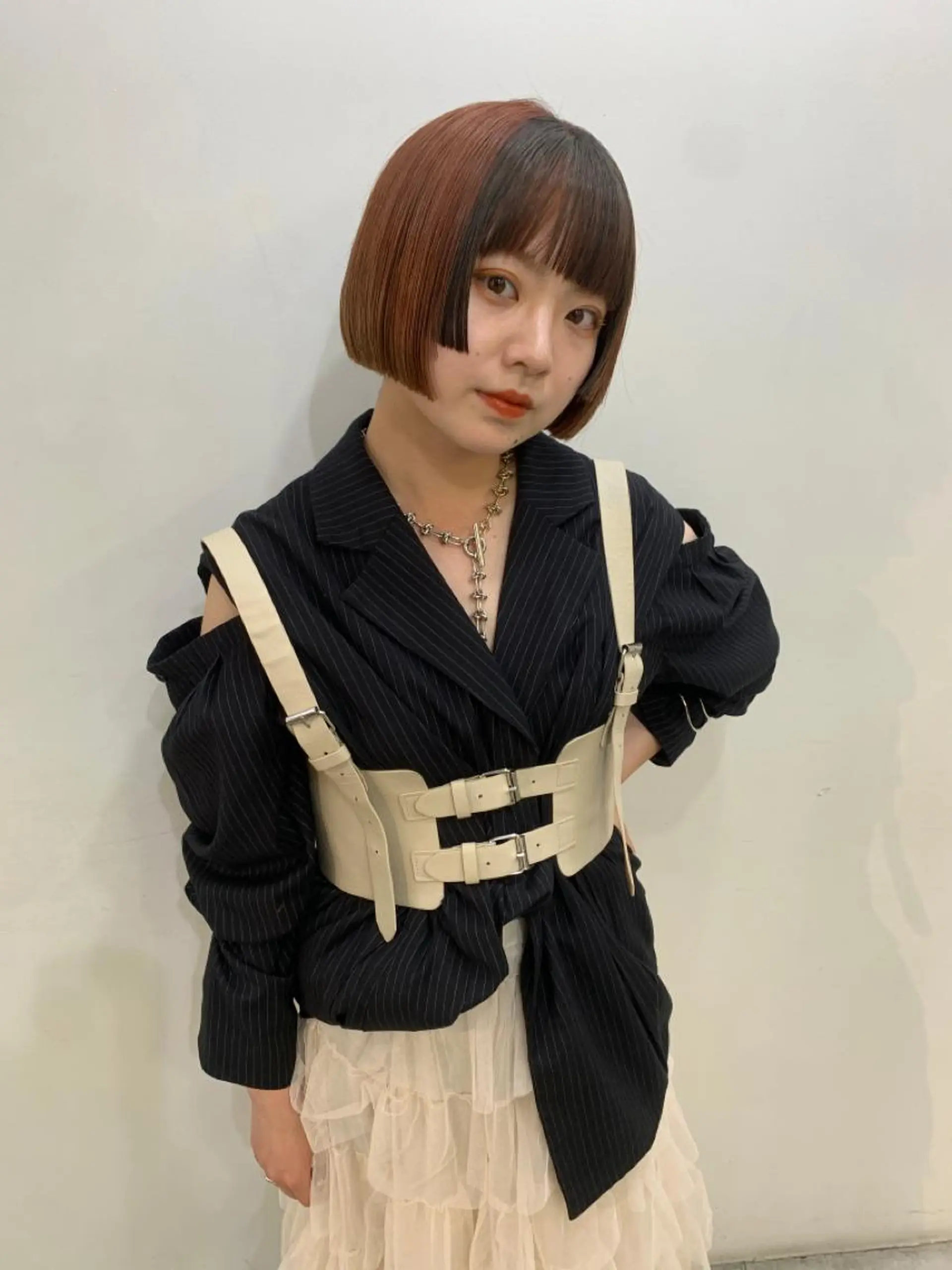 ショート カラー 🫧nari🫧 谷町 大阪のヘアスタイル