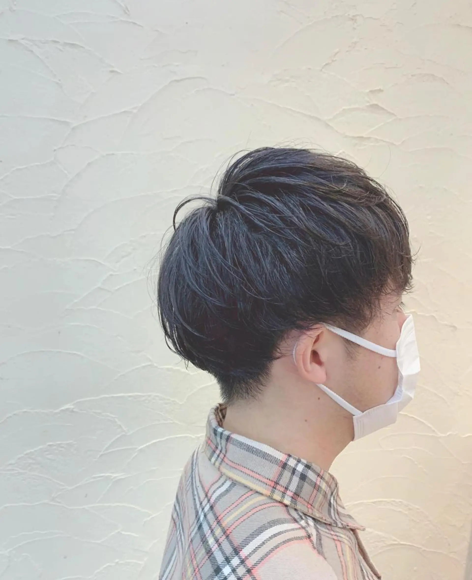 ショート カラー メンズ メンズパーマ 学生(メンズ向け) メンズショート ツーブロック 黒髪 🌿ヤマグチ ユウキ🌿のヘアスタイル