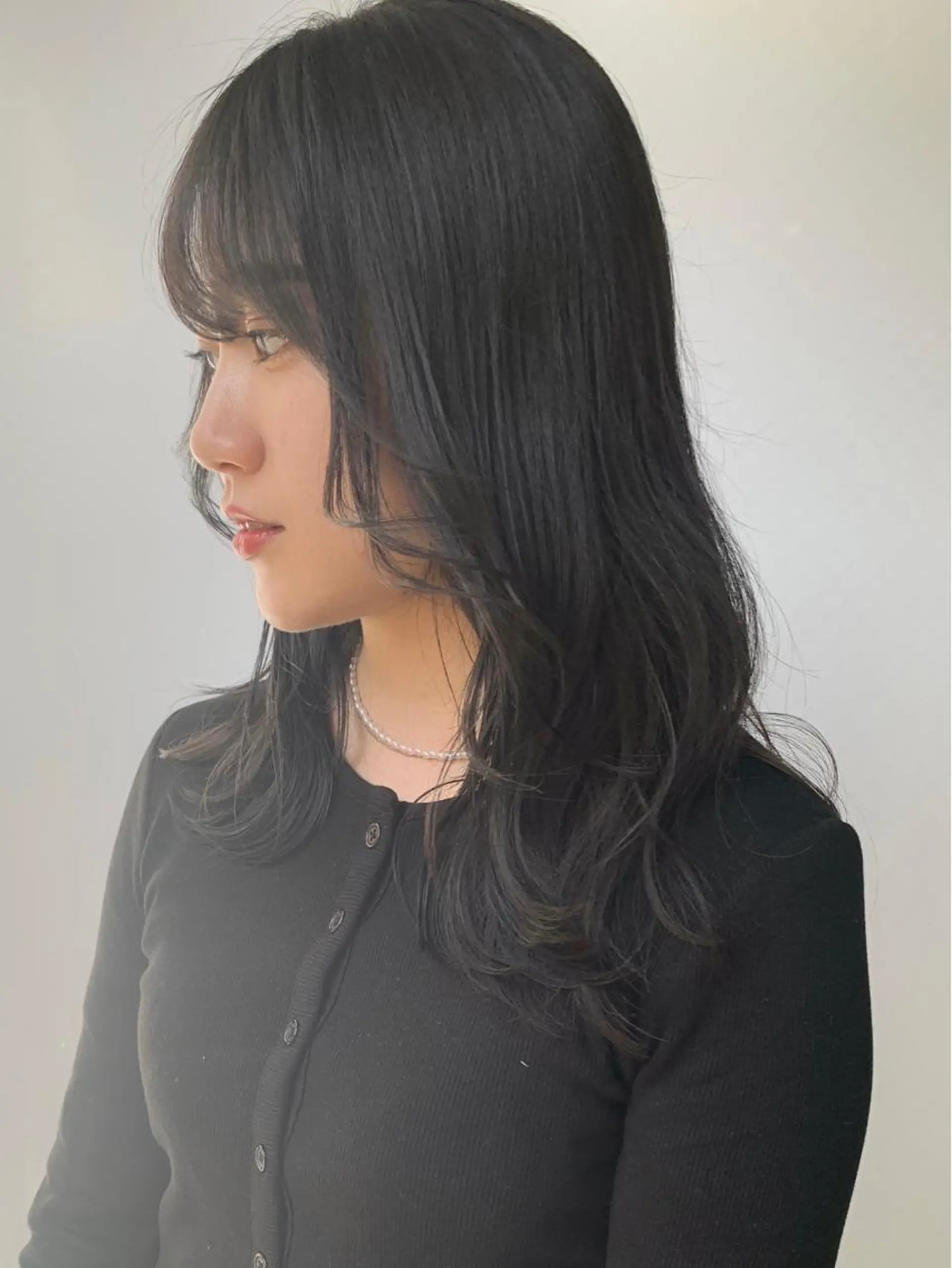 セミロング カラー ヘアアレンジ 透明感カラー ヘアカラー トリートメント 🎀taro ブリーチなしカラーのヘアスタイル