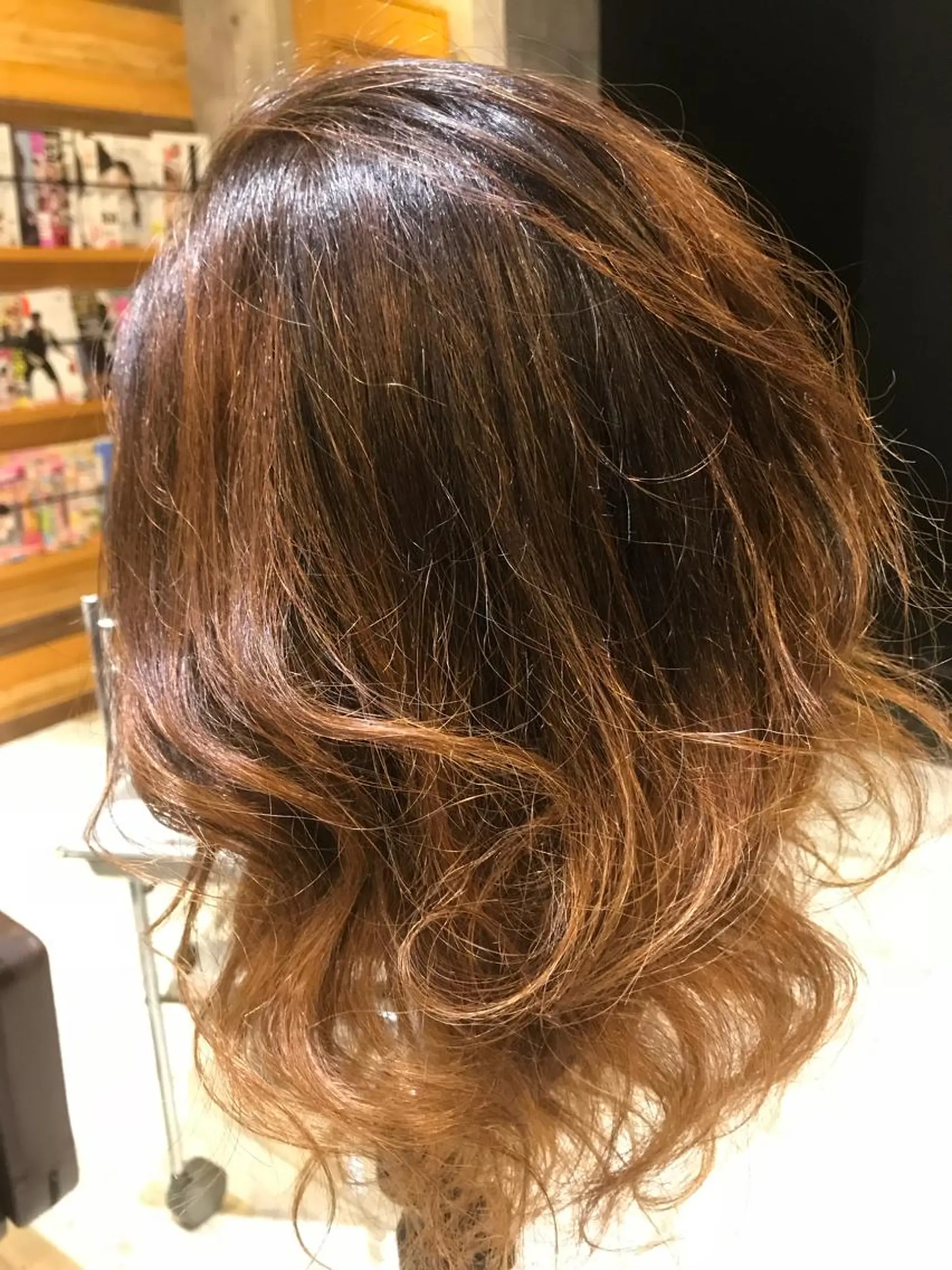 ショート カラー パーマ ヘアアレンジ メンズ キッズ ネイル マツエク・マツパ EnBlesS西宮 マンツーマン神道有基のヘアスタイル