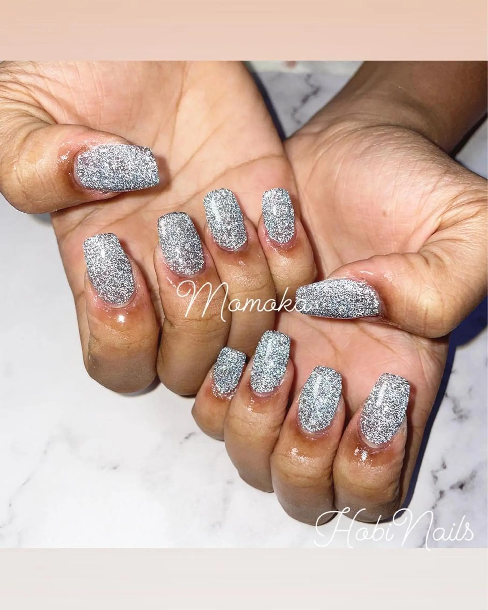 ネイル フラッシュネイル Momo nailsalonのネイルデザイン