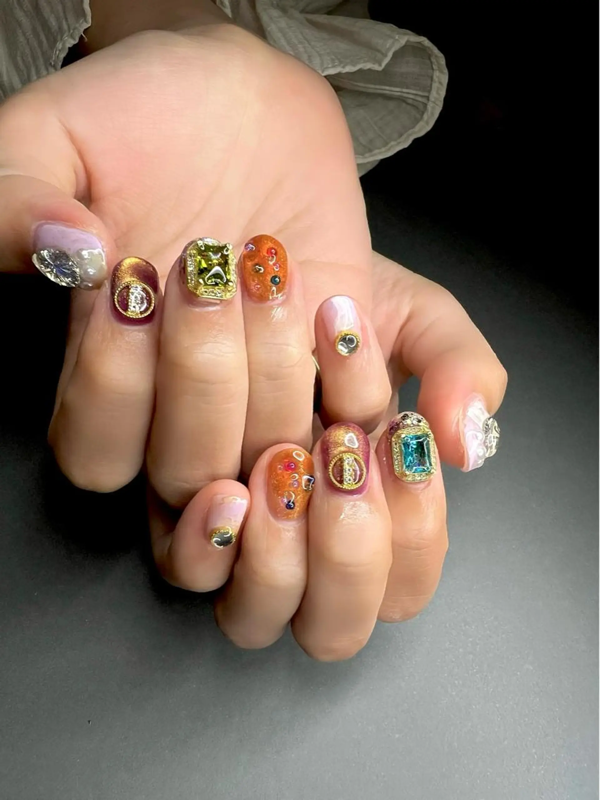 ネイル 種爪 たねつめのネイルデザイン