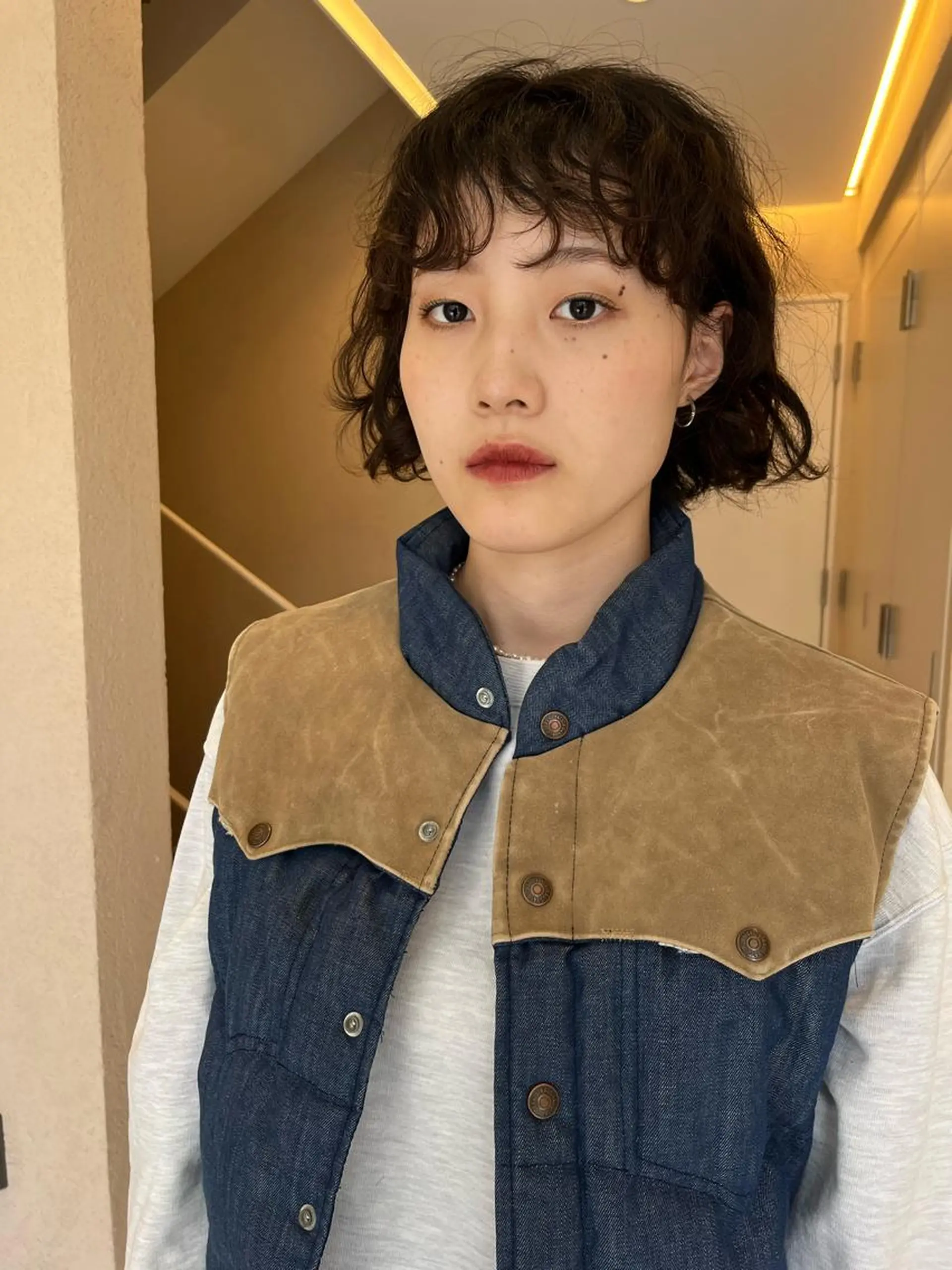 ショート パーマ カット パーマ eri kinjoのヘアスタイル