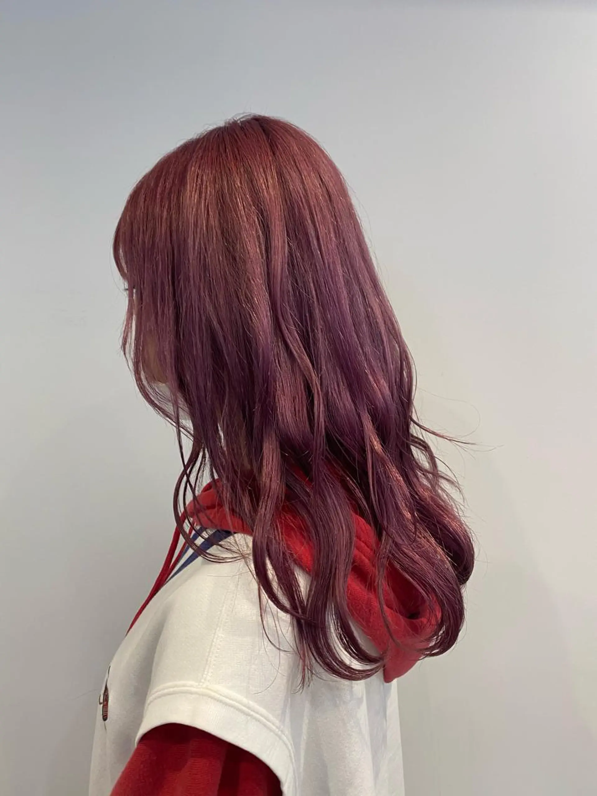 ロング カラー やました りの☁のヘアスタイル