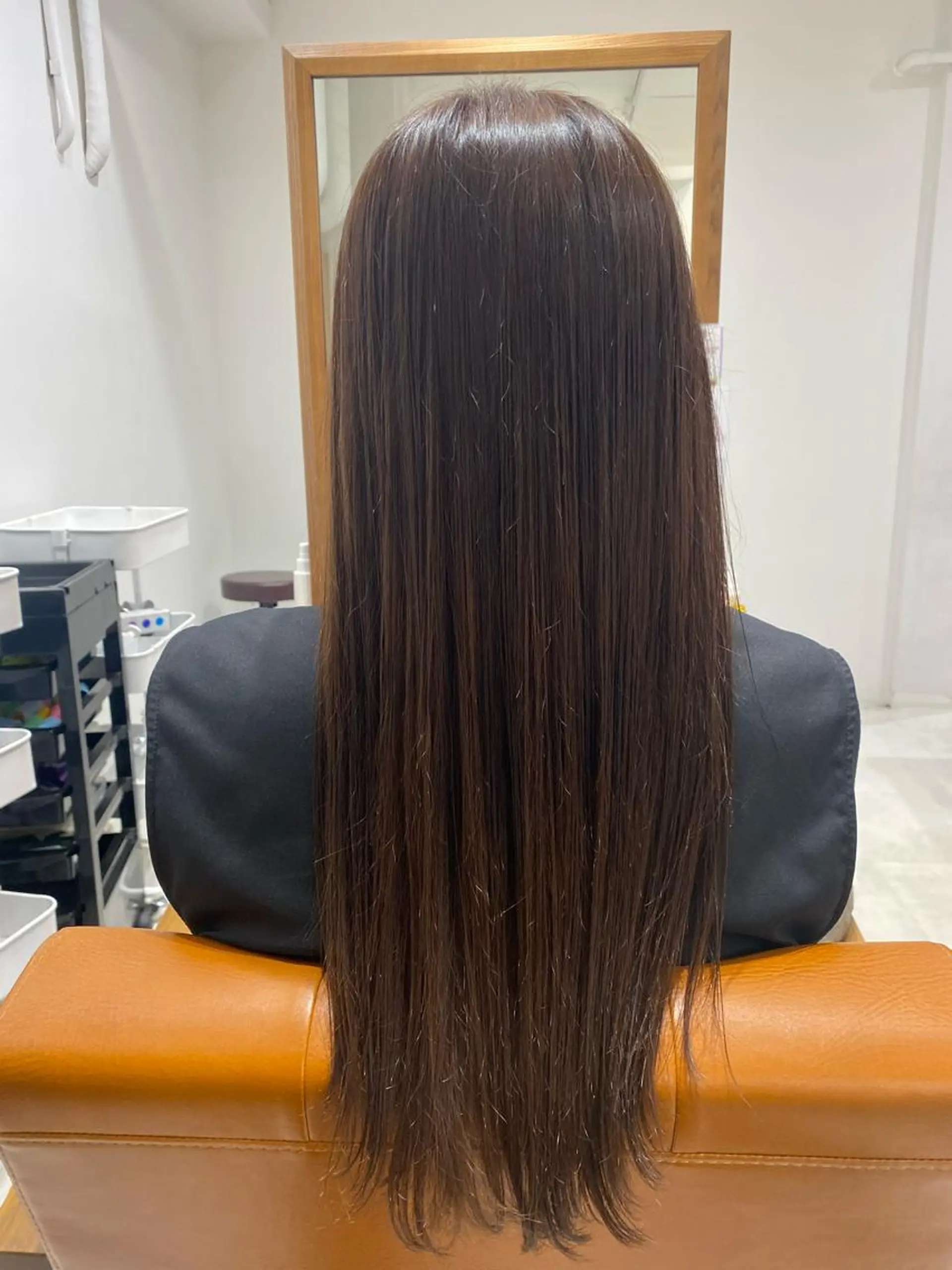 ロング カラー 山﨑 燦人のヘアスタイル