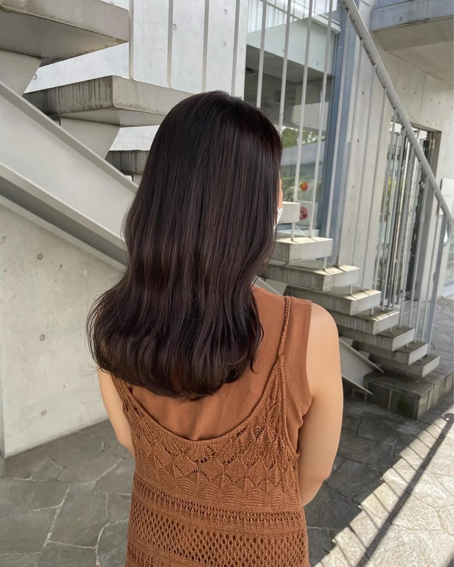 セミロング カラー 🌿髪質改善🌿艶髪 透明感🌿karenのヘアスタイル