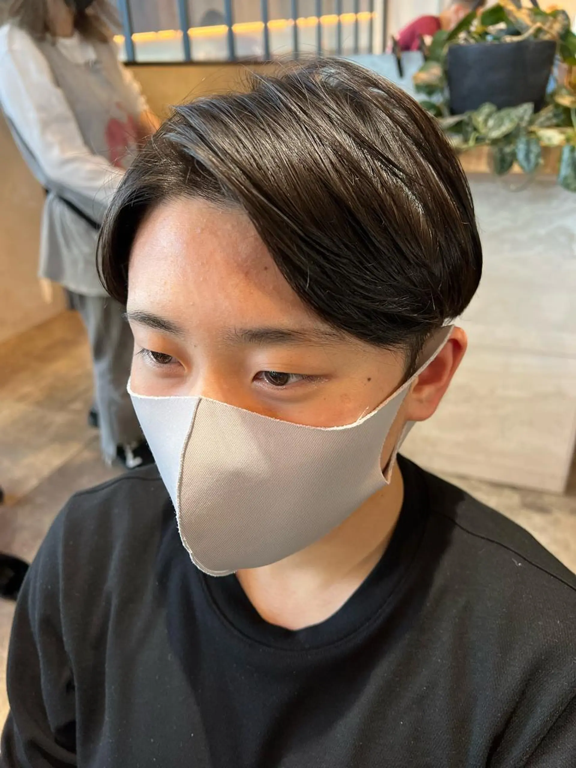 ショート パーマ メンズ メンズパーマ カット パーマ トリートメント 波巻きスパイラルパー マ/シャドウパーマ駿のヘアスタイル